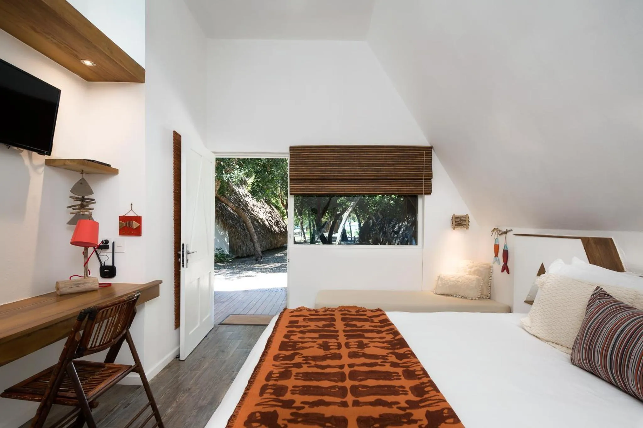 Bedroom, Bed in Punta Rucia Lodge Hotel Boutique & Spa