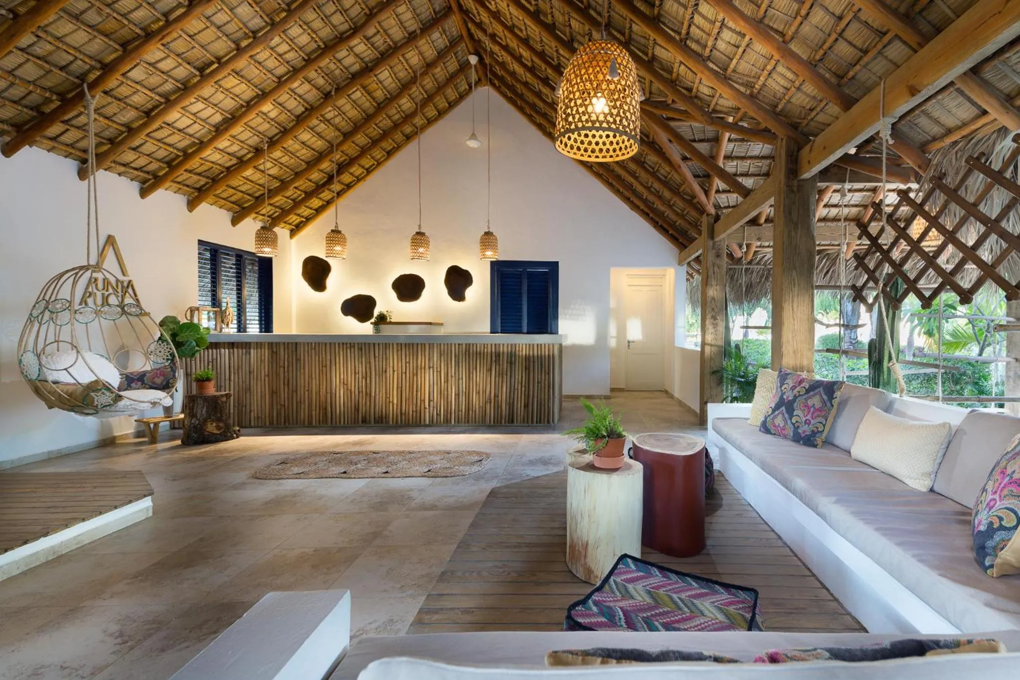 Living room in Punta Rucia Lodge Hotel Boutique & Spa