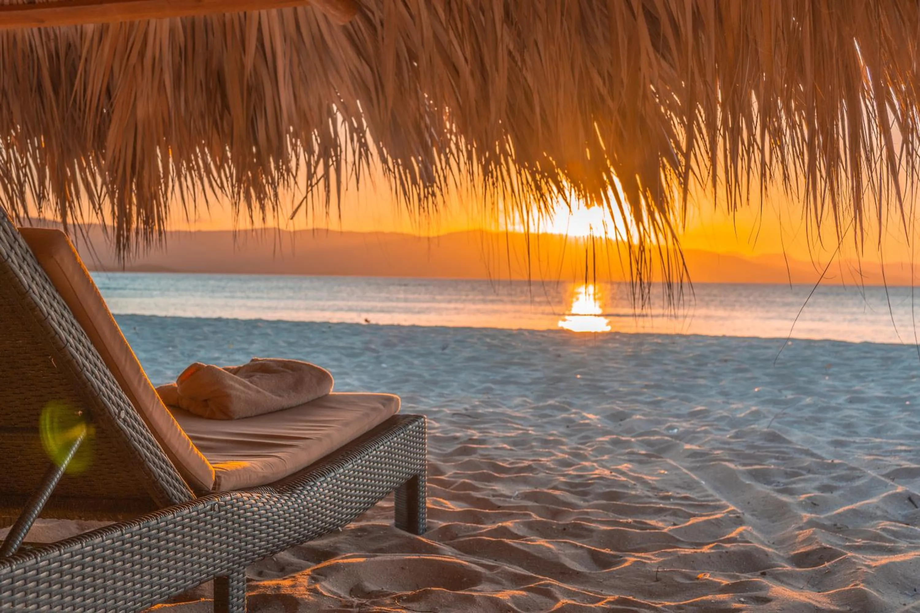 Sunset in Punta Rucia Lodge Hotel Boutique & Spa