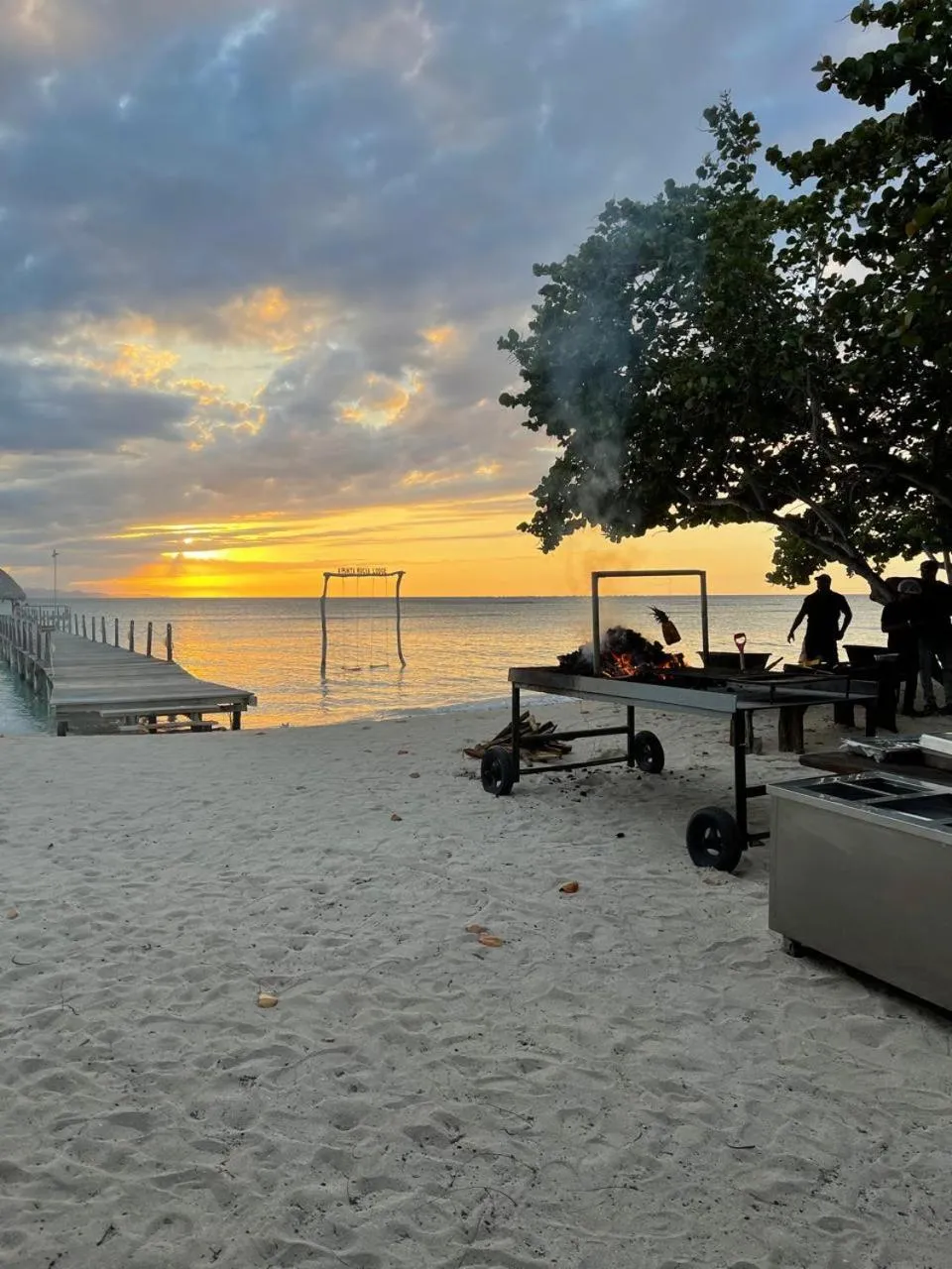 Sunset in Punta Rucia Lodge Hotel Boutique & Spa