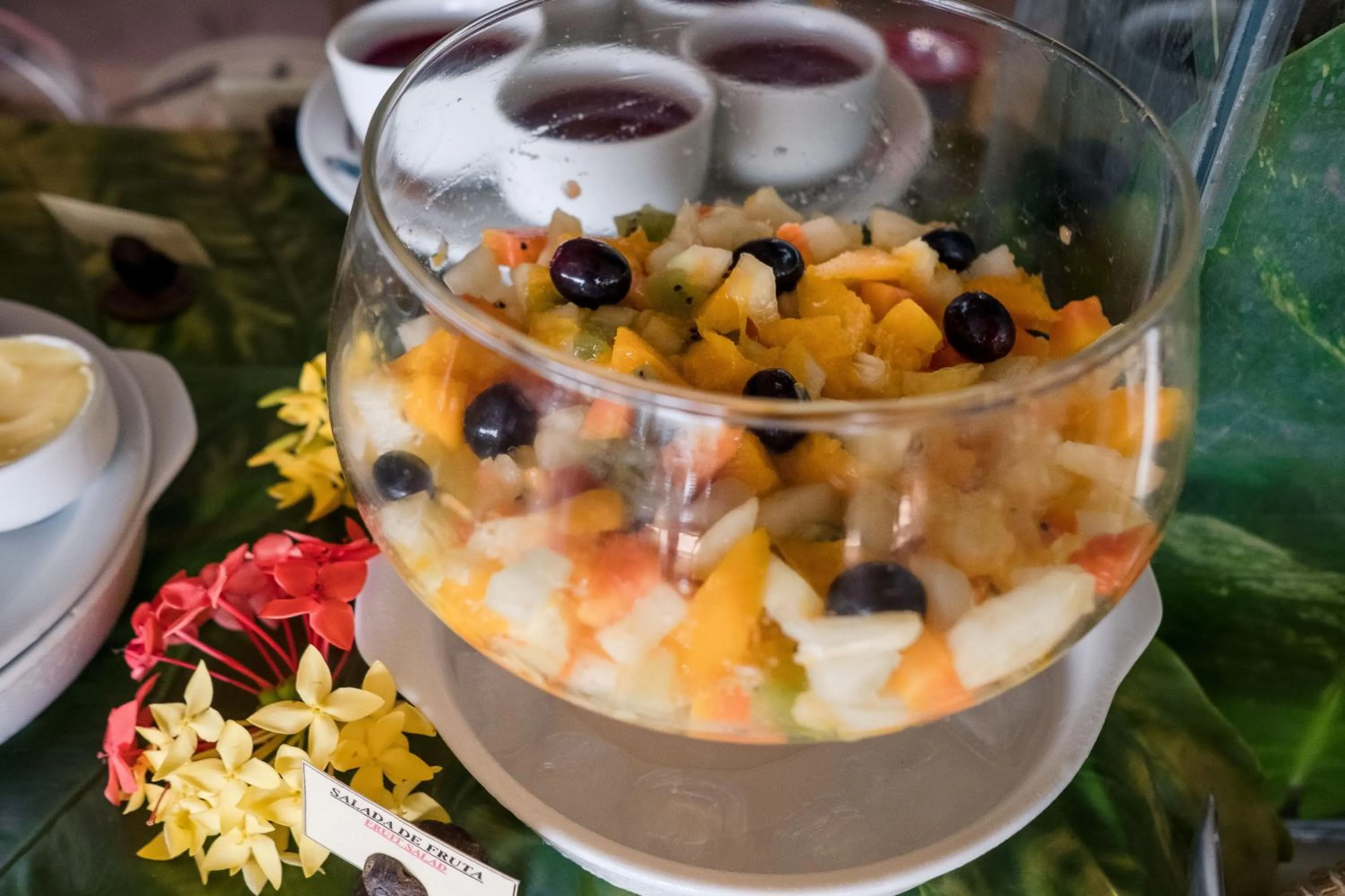 Food in Hotel Porto do Zimbo