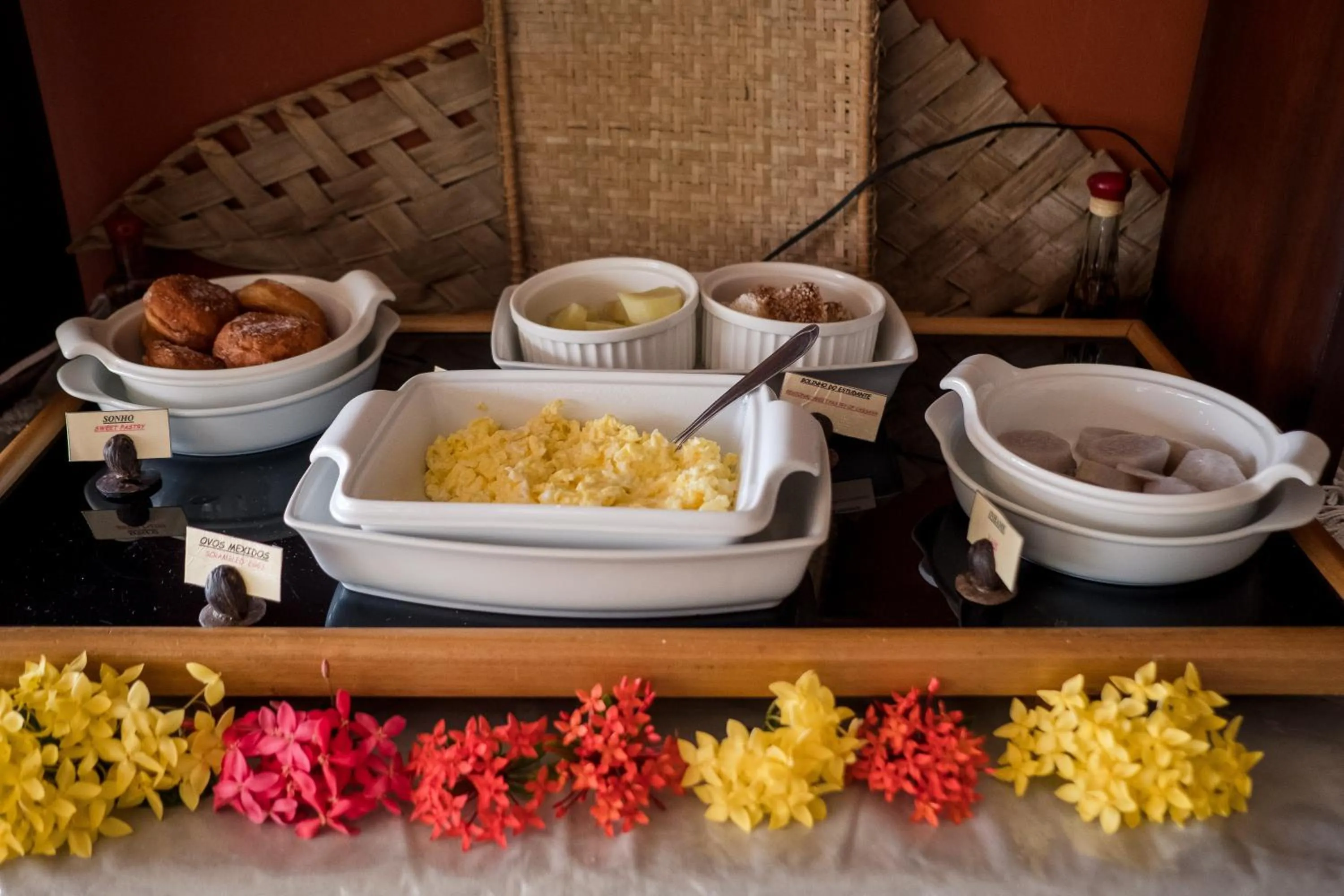 Food and drinks in Hotel Porto do Zimbo