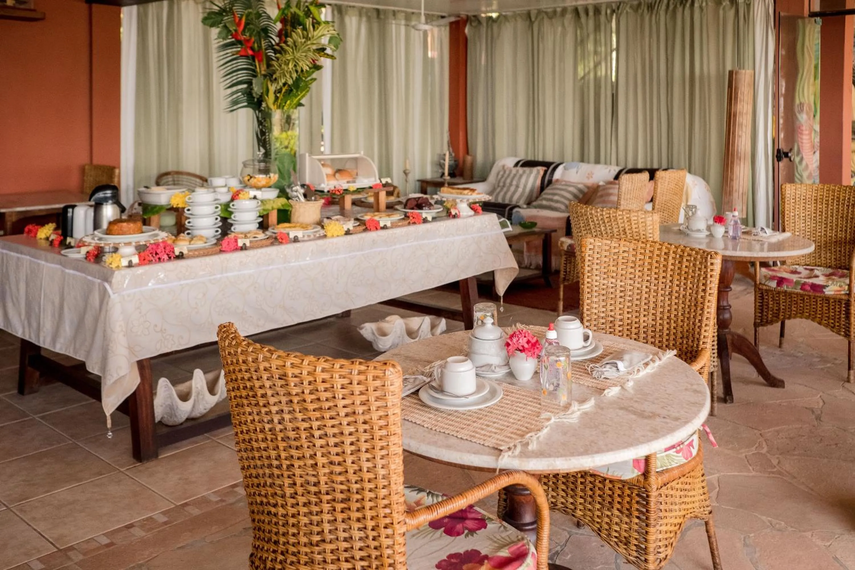 Food and drinks in Hotel Porto do Zimbo