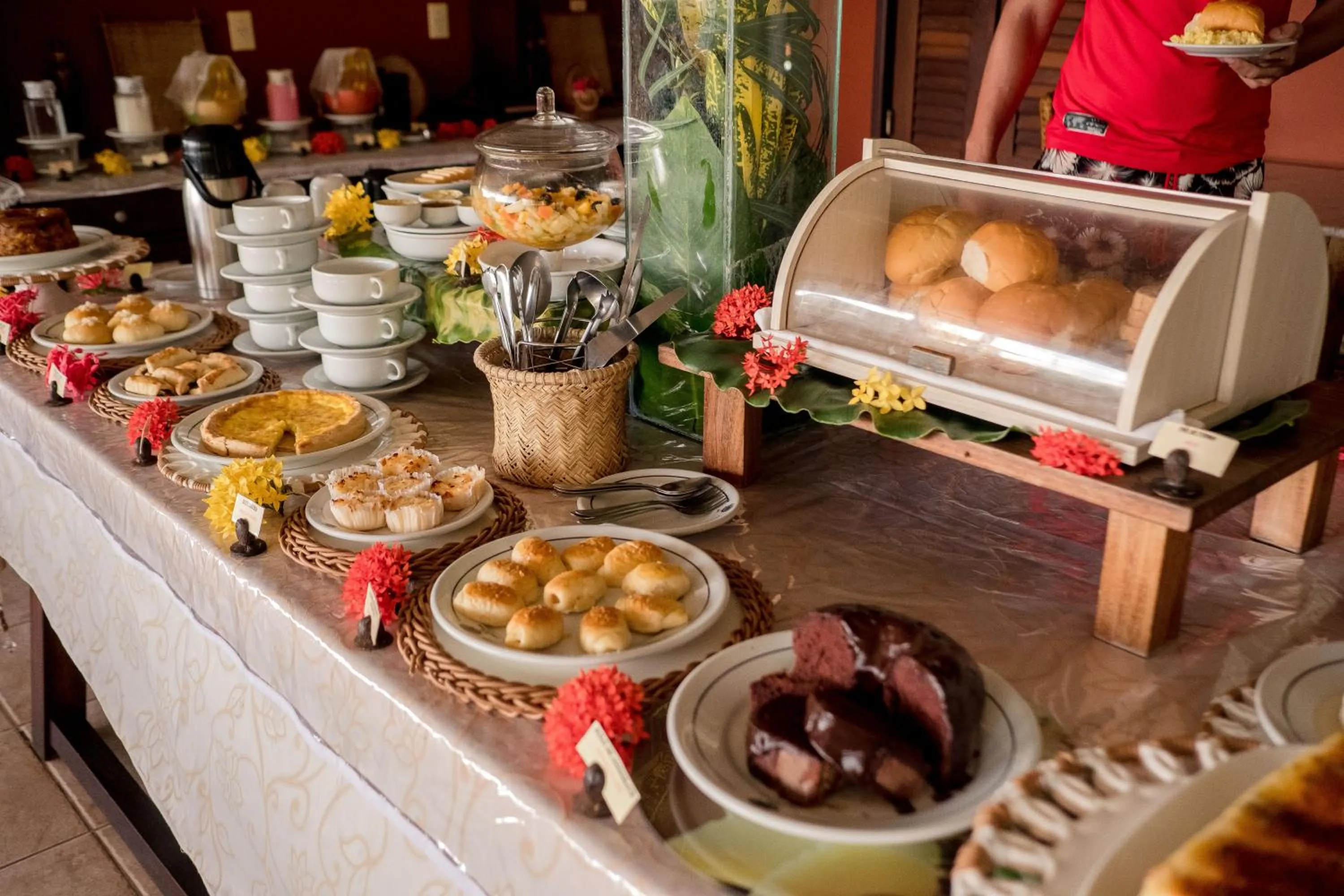 Food and drinks in Hotel Porto do Zimbo