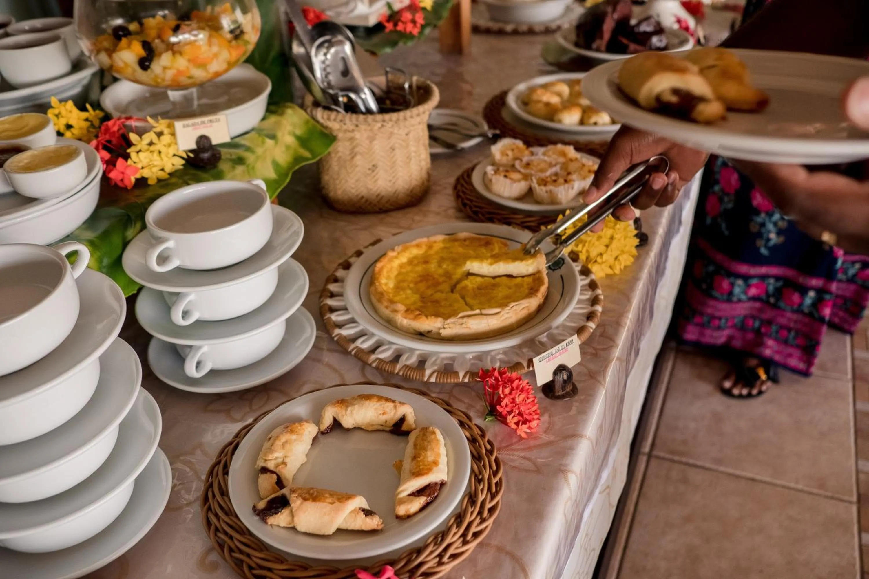 Food and drinks in Hotel Porto do Zimbo