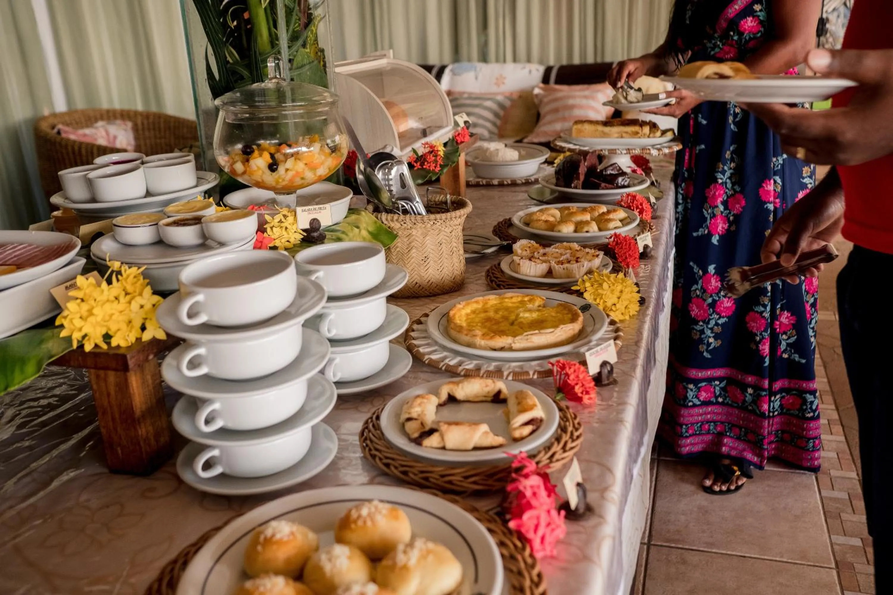 Food and drinks in Hotel Porto do Zimbo