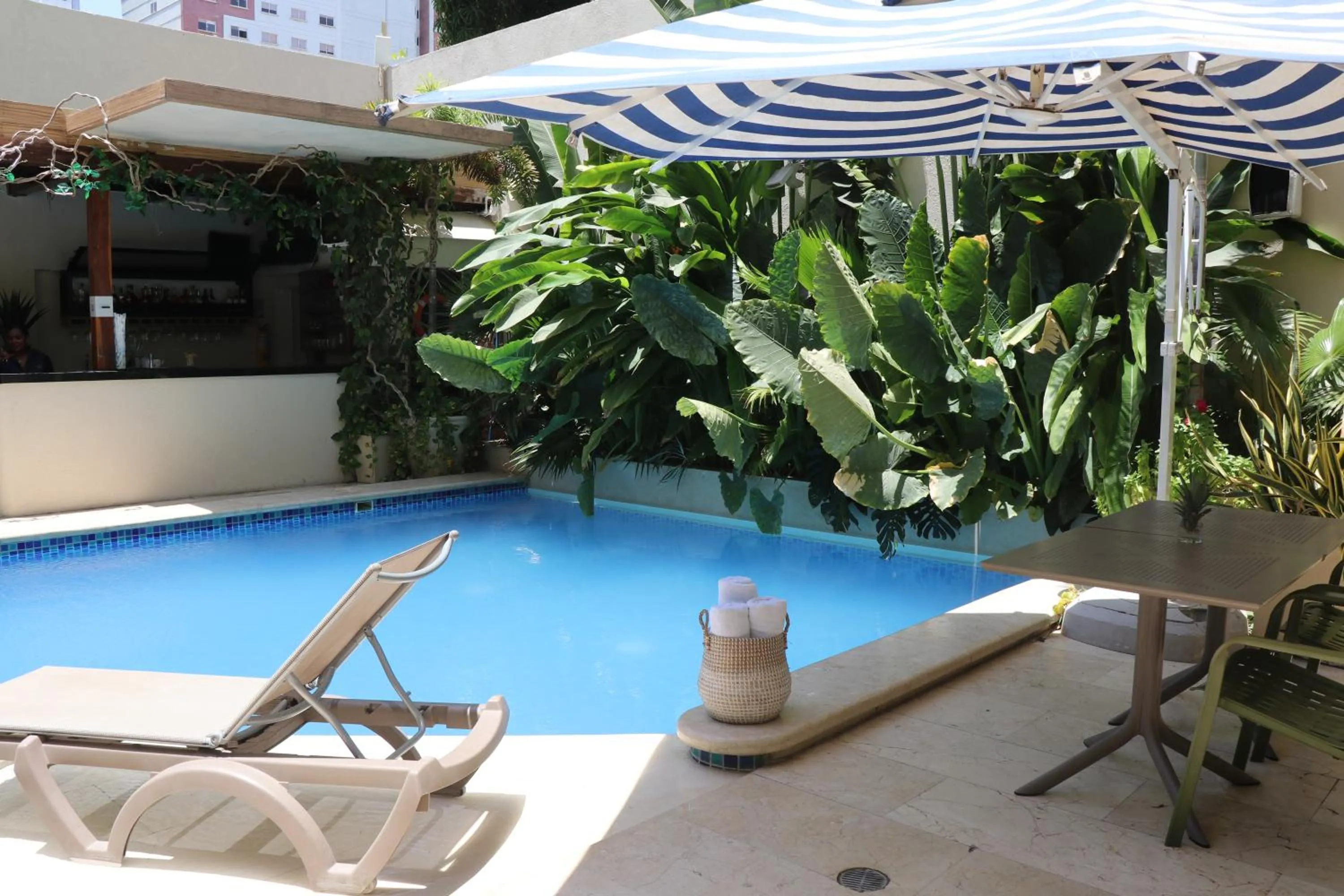 Swimming pool in Hotel Blue Concept