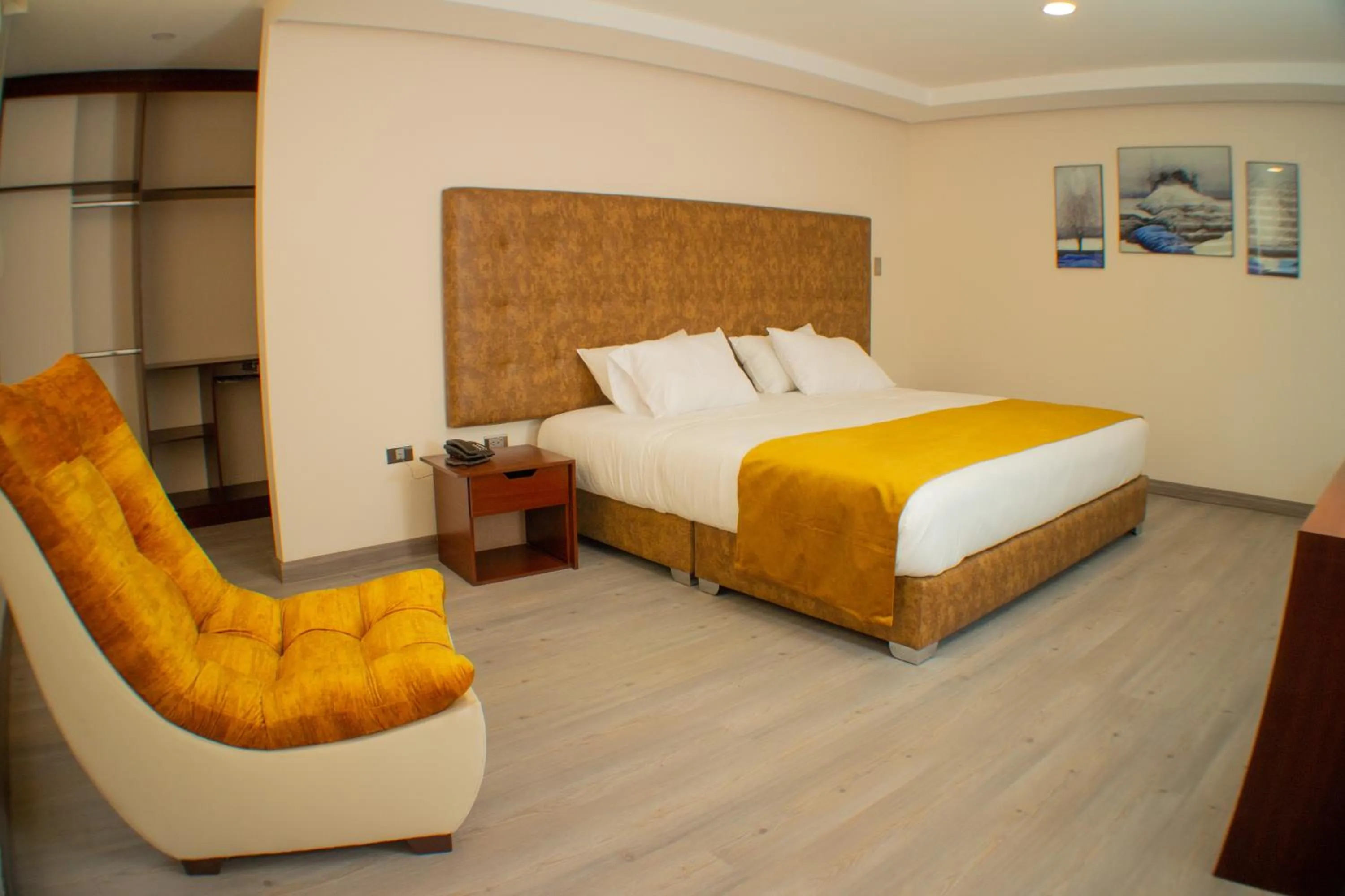 Bedroom, Bed in Harmony Hotel