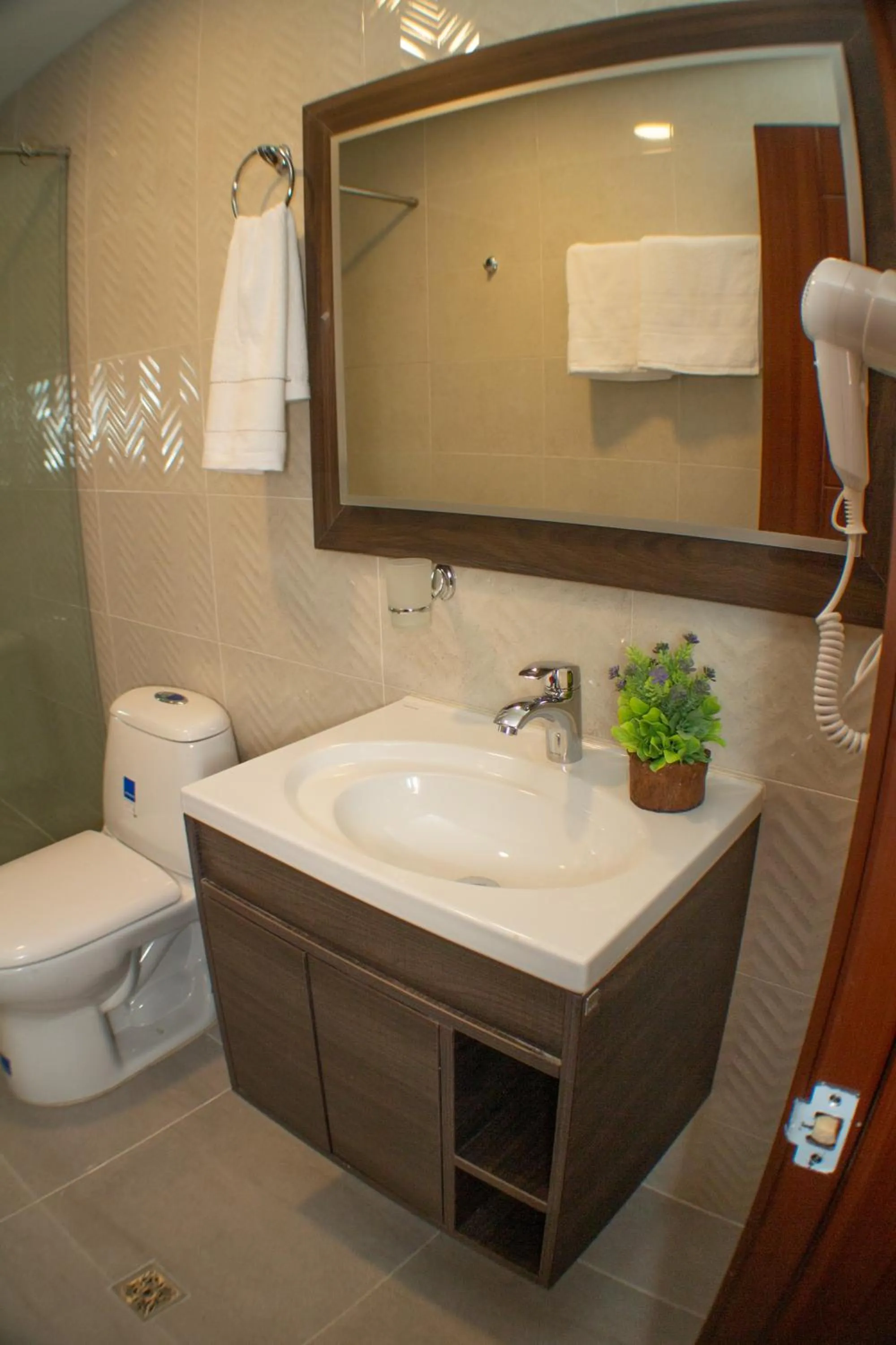 Bathroom in Harmony Hotel