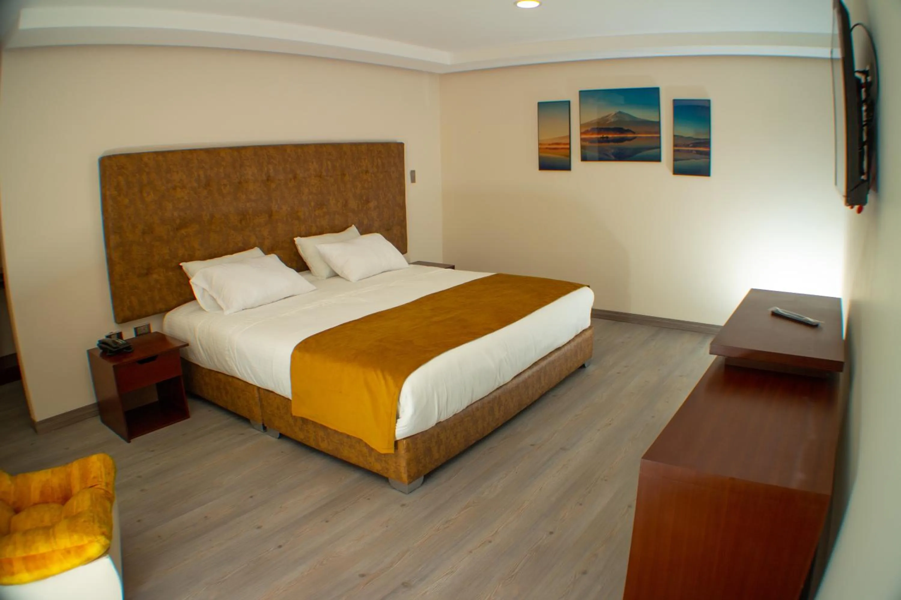 Photo of the whole room, Bed in Harmony Hotel