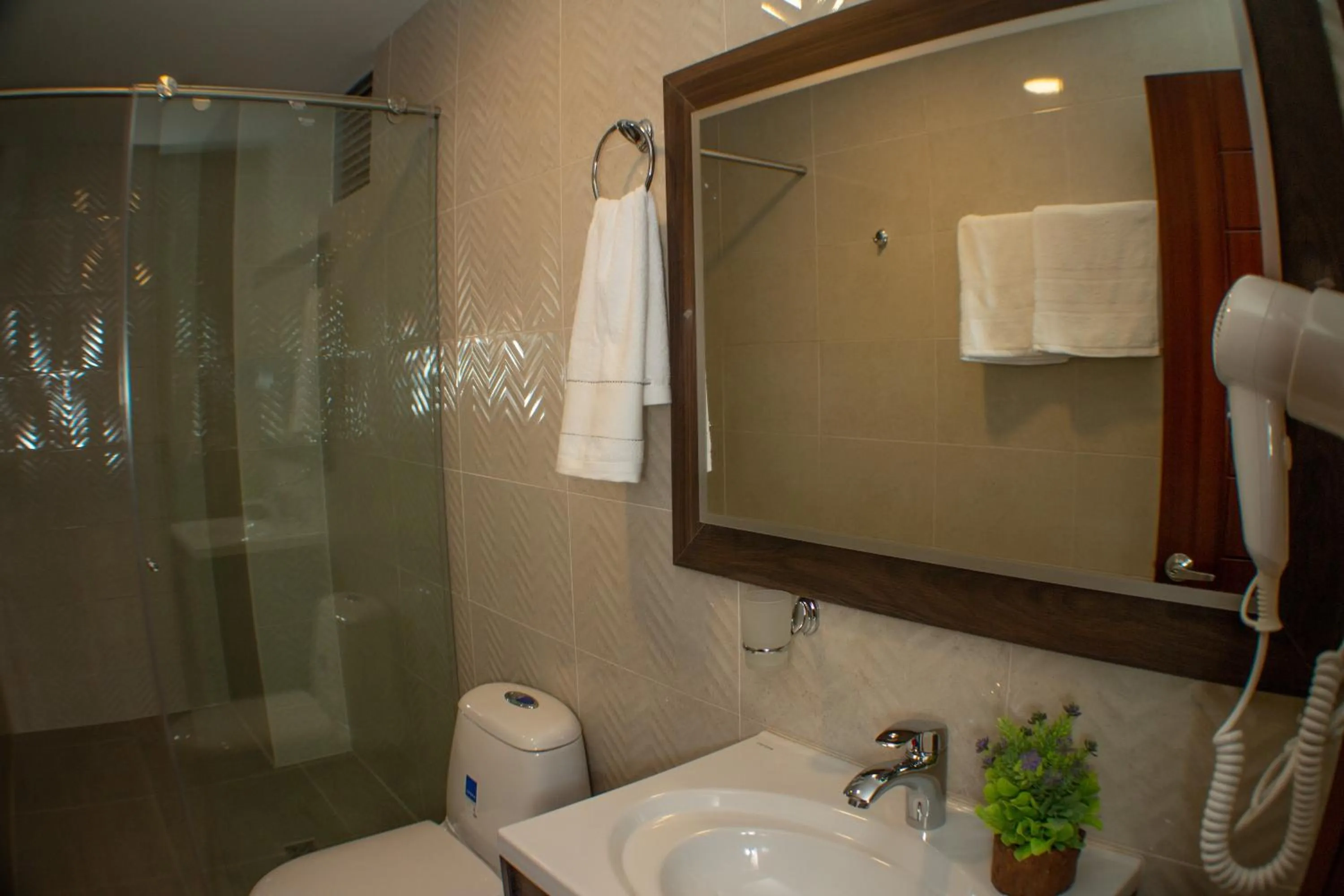 Bathroom in Harmony Hotel