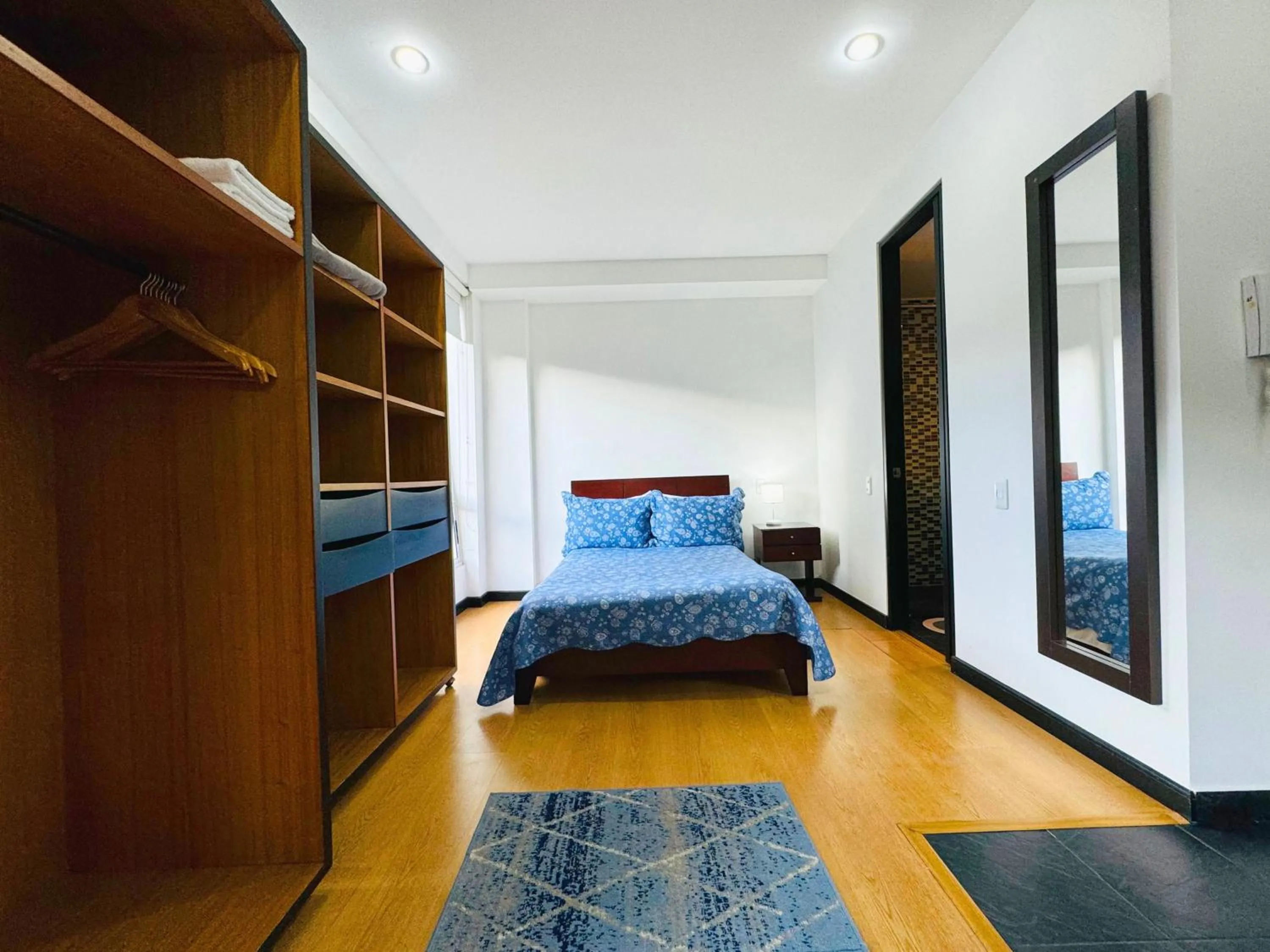 Bed in Aparta Suite Continental Bogotá