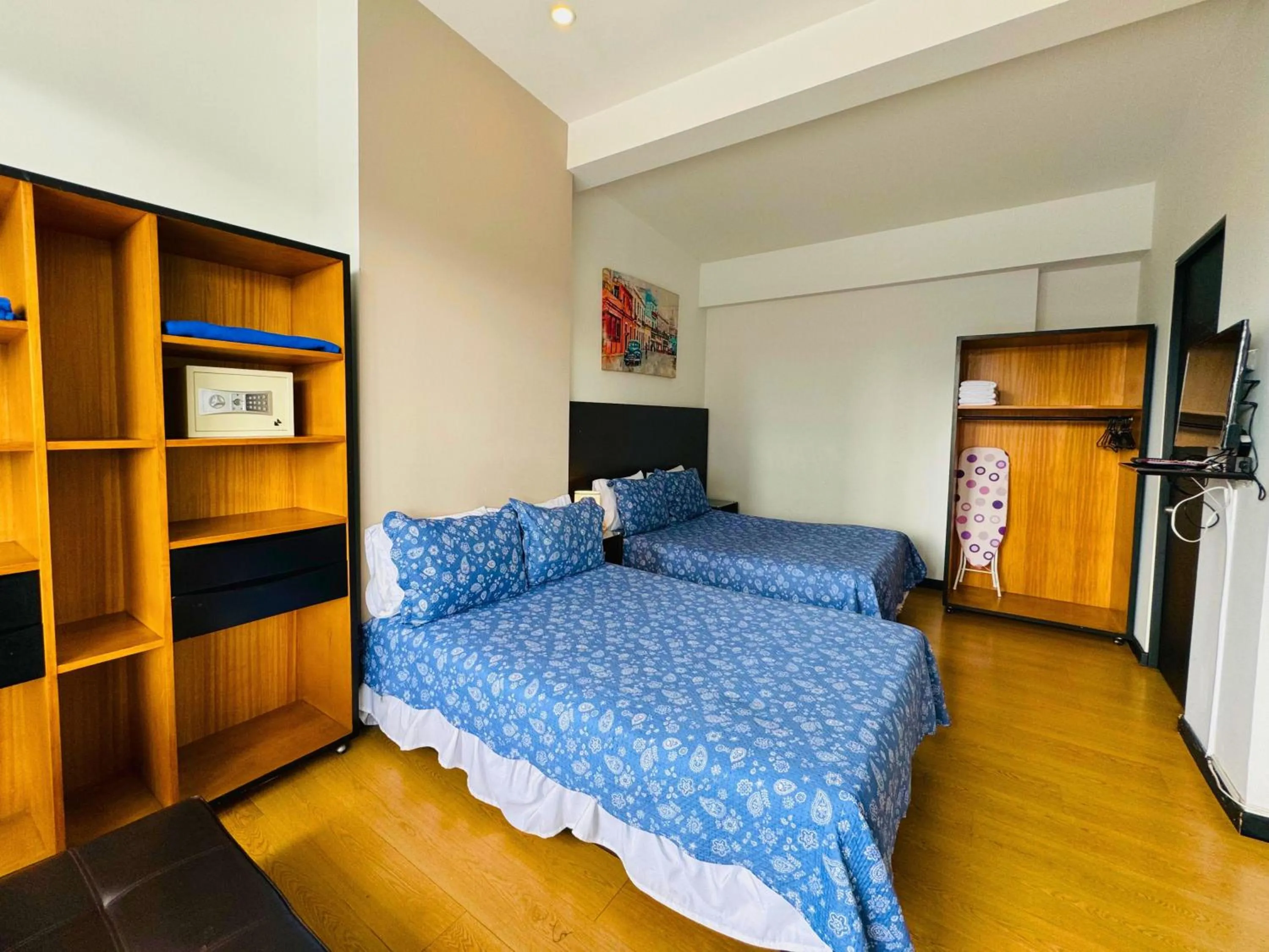 Bed in Aparta Suite Continental Bogotá