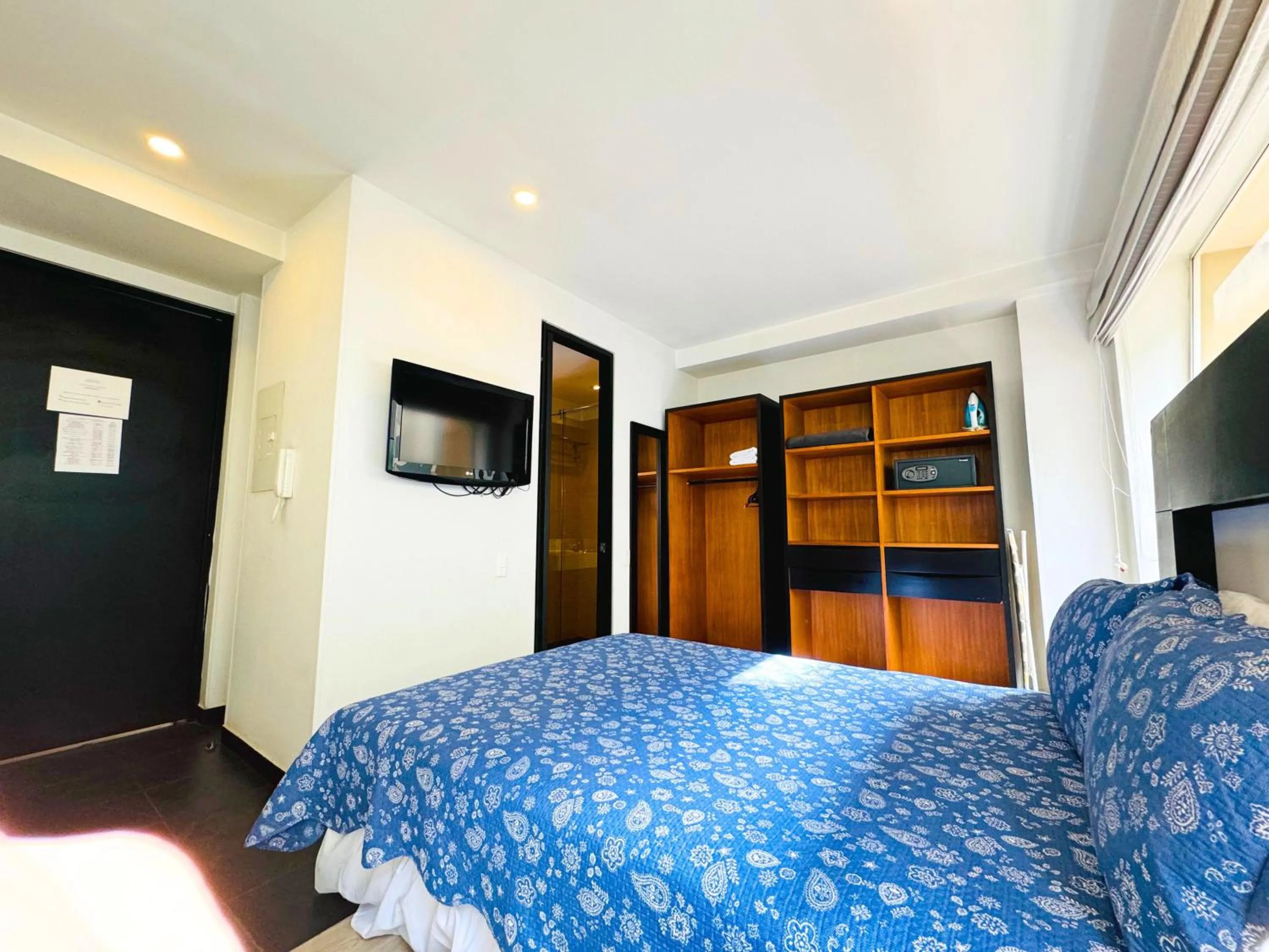 Bed in Aparta Suite Continental Bogotá