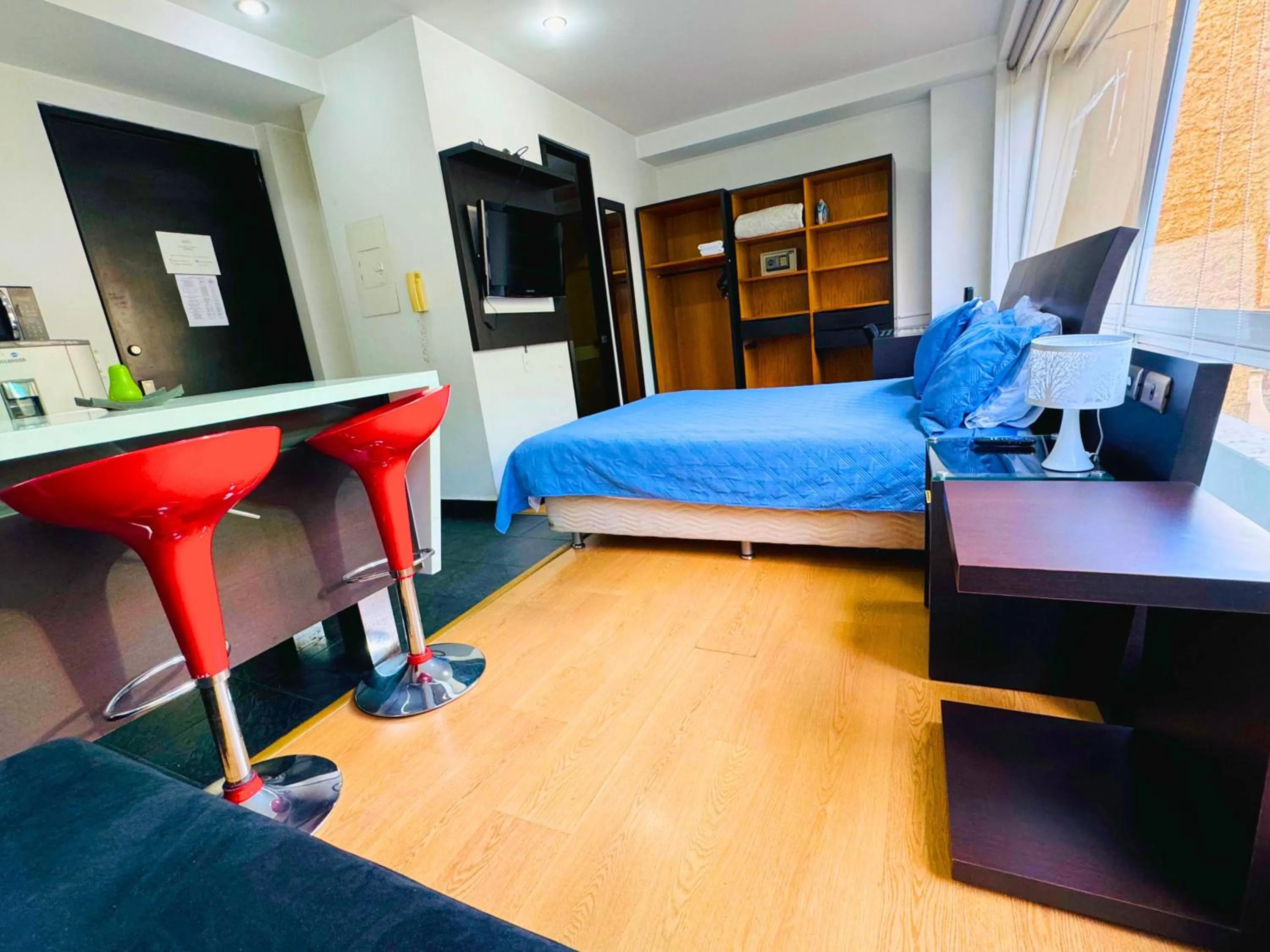 Bed in Aparta Suite Continental Bogotá