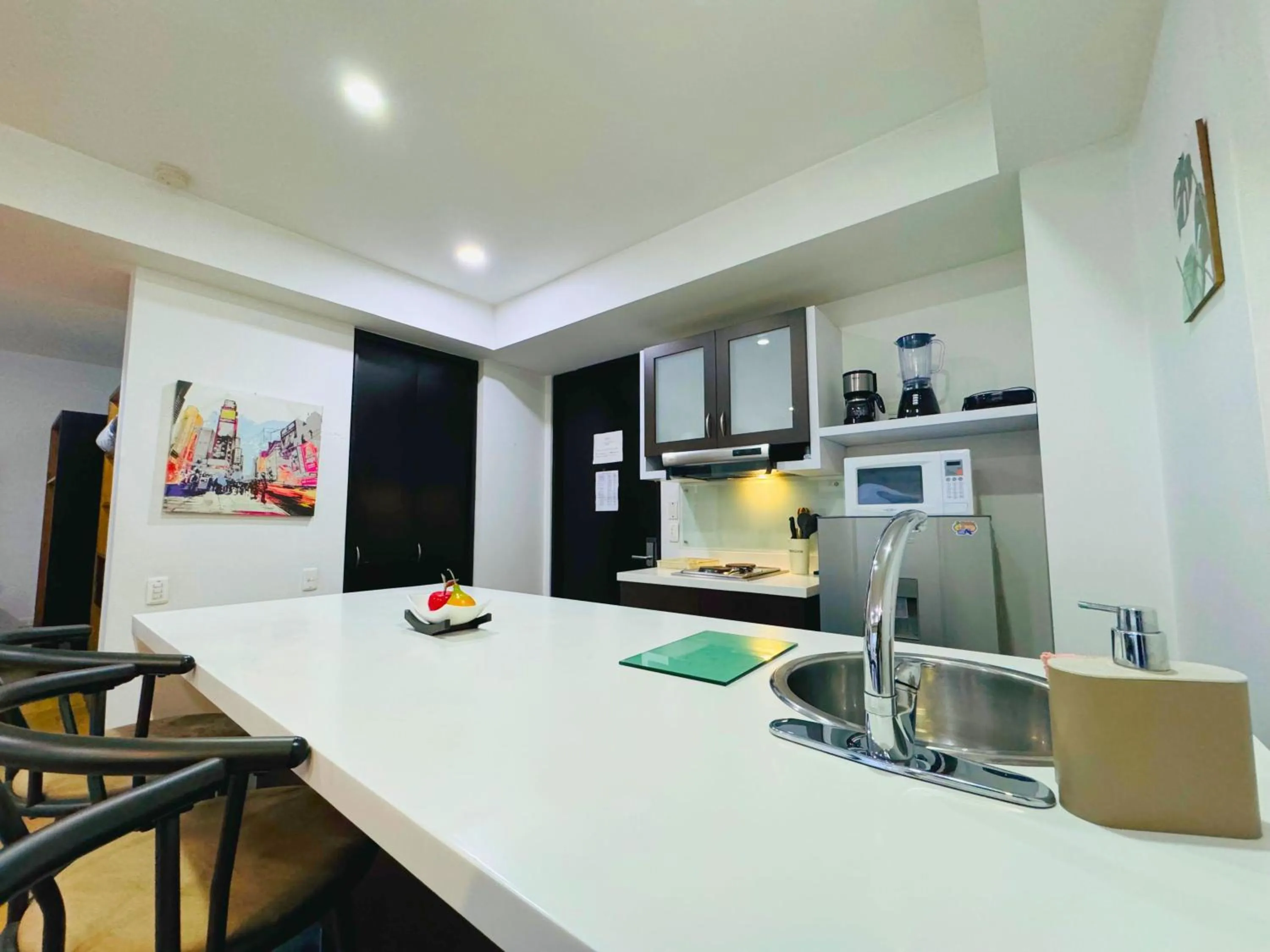 Dining area in Aparta Suite Continental Bogotá