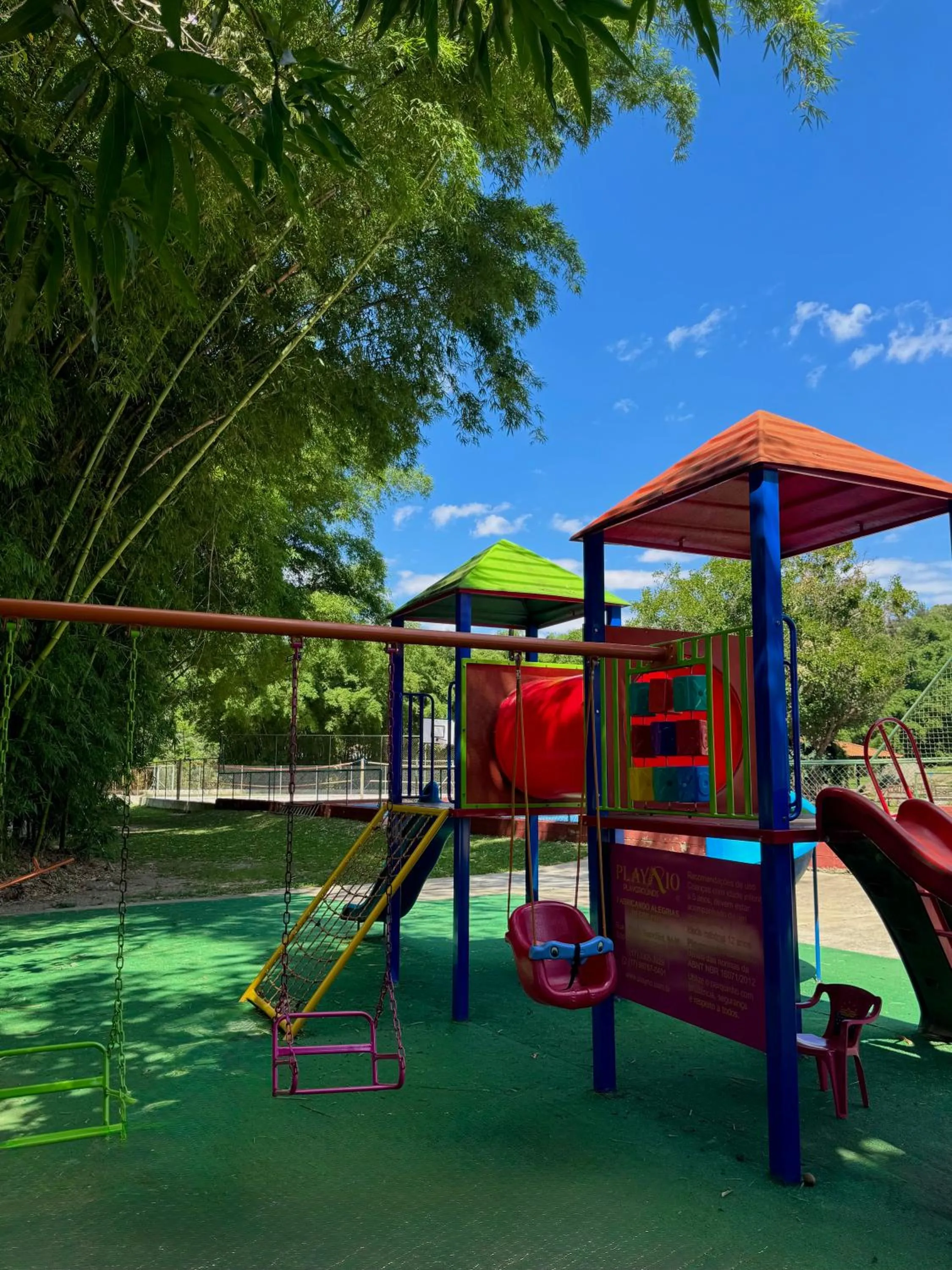 Children play ground in Hotel Campestre Atibaia