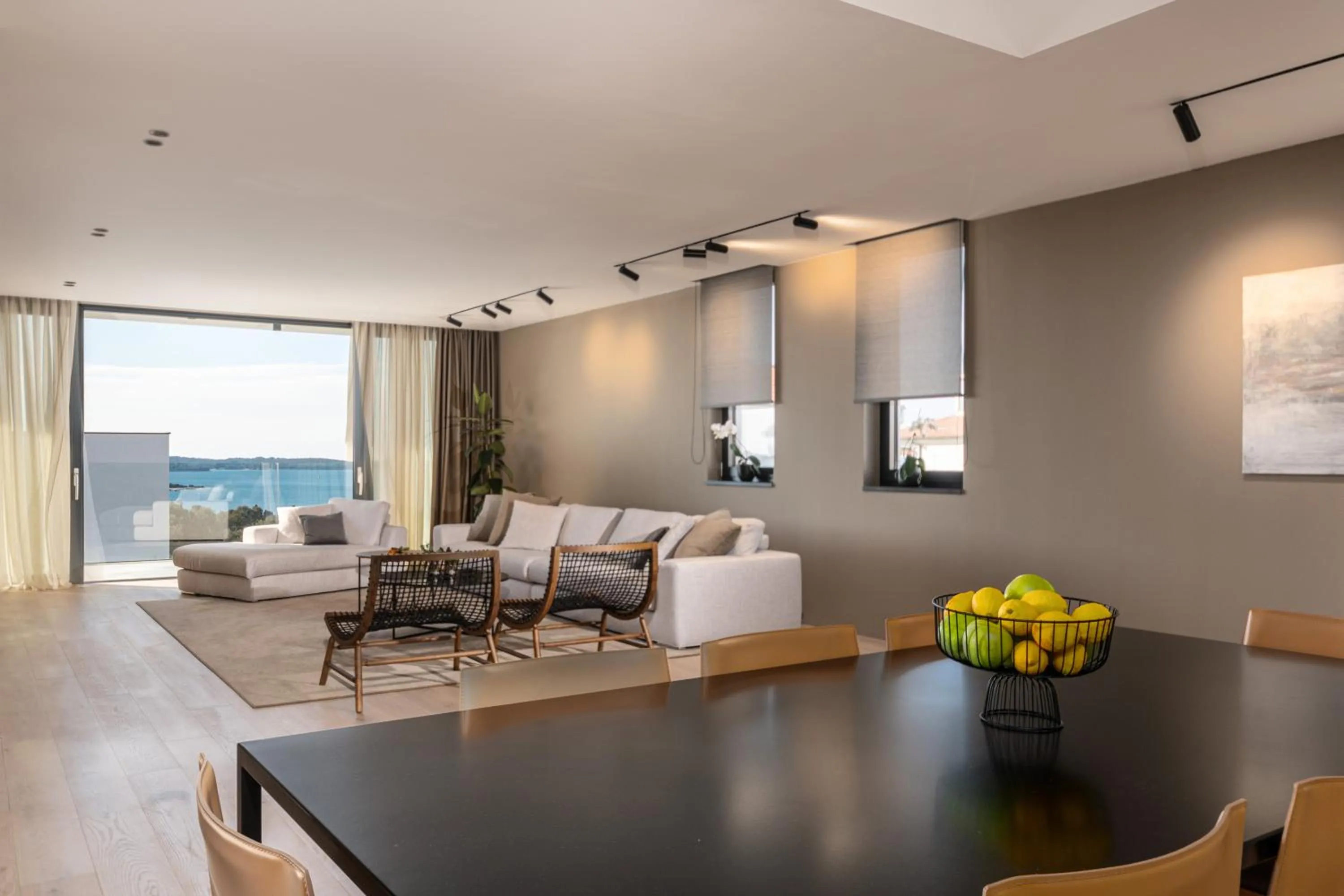 Living room in Luxury Villa Aruna