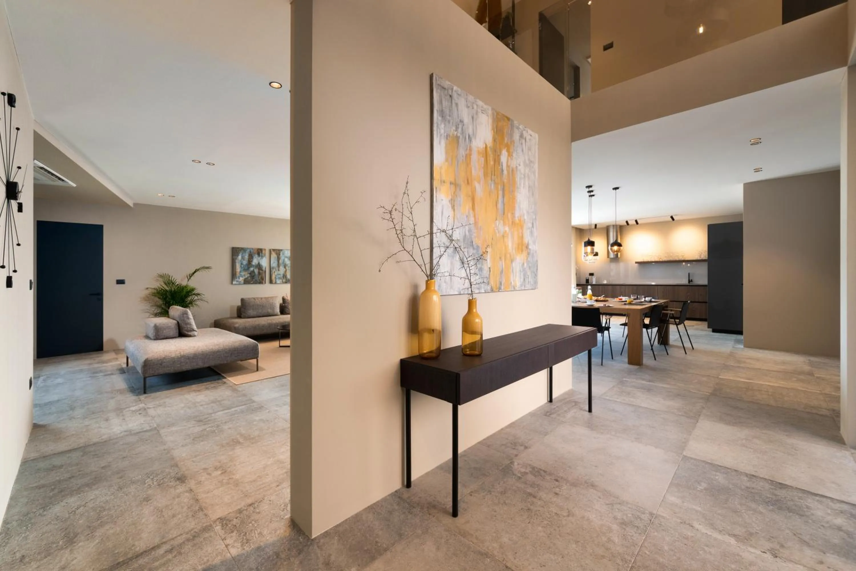 Living room in Luxury Villa Aruna