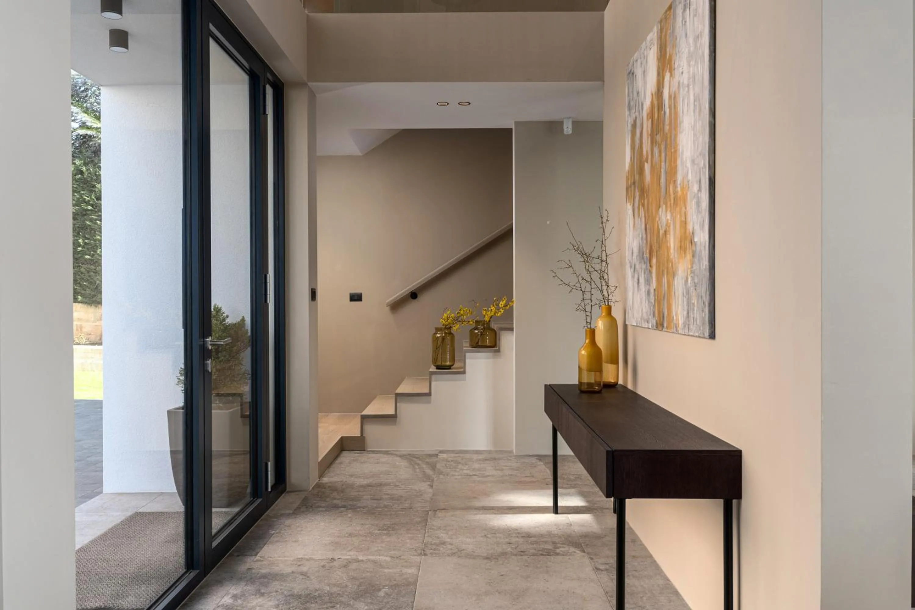 Facade/entrance in Luxury Villa Aruna