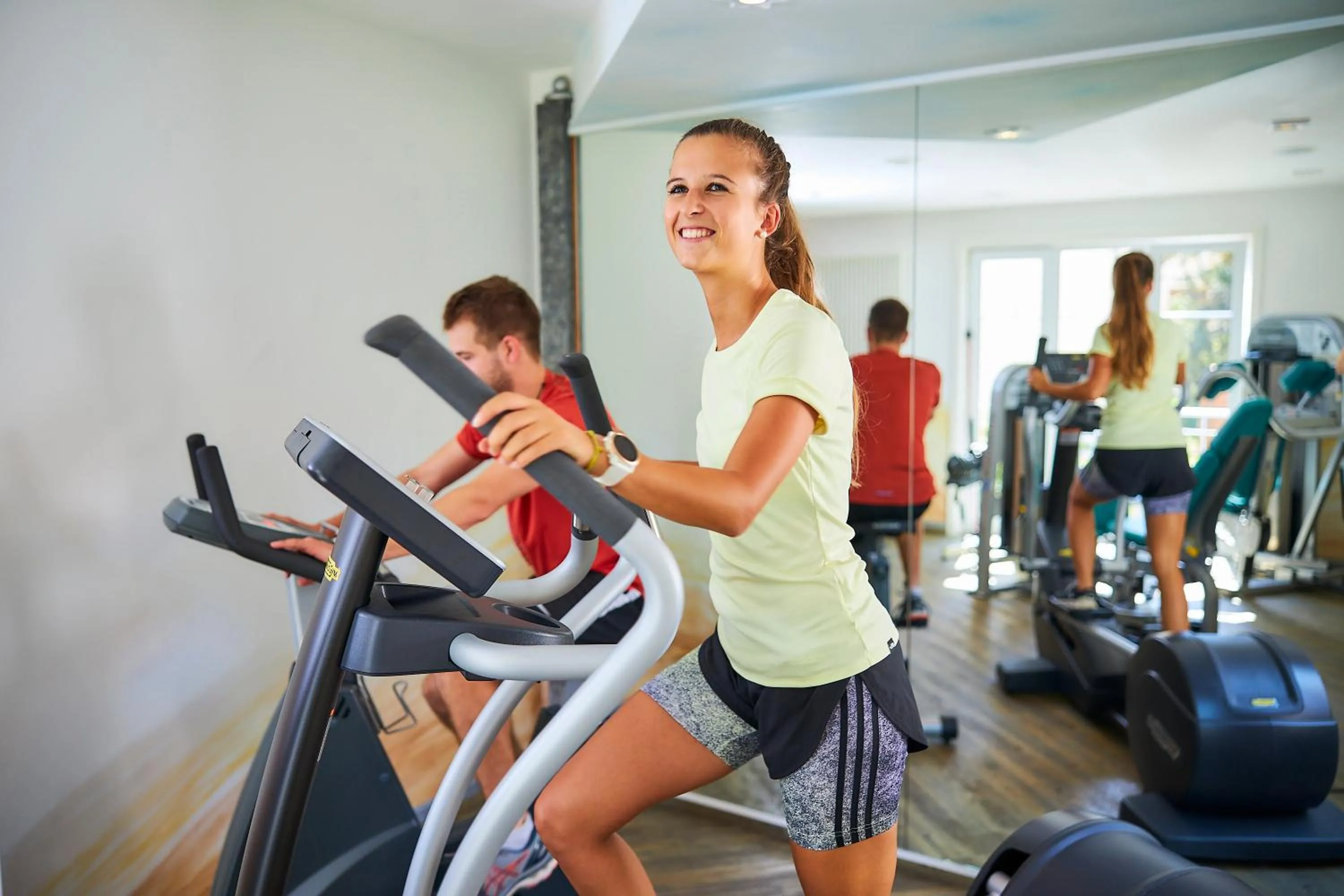 Fitness centre/facilities in Flair Hotel Zum Schwarzen Reiter