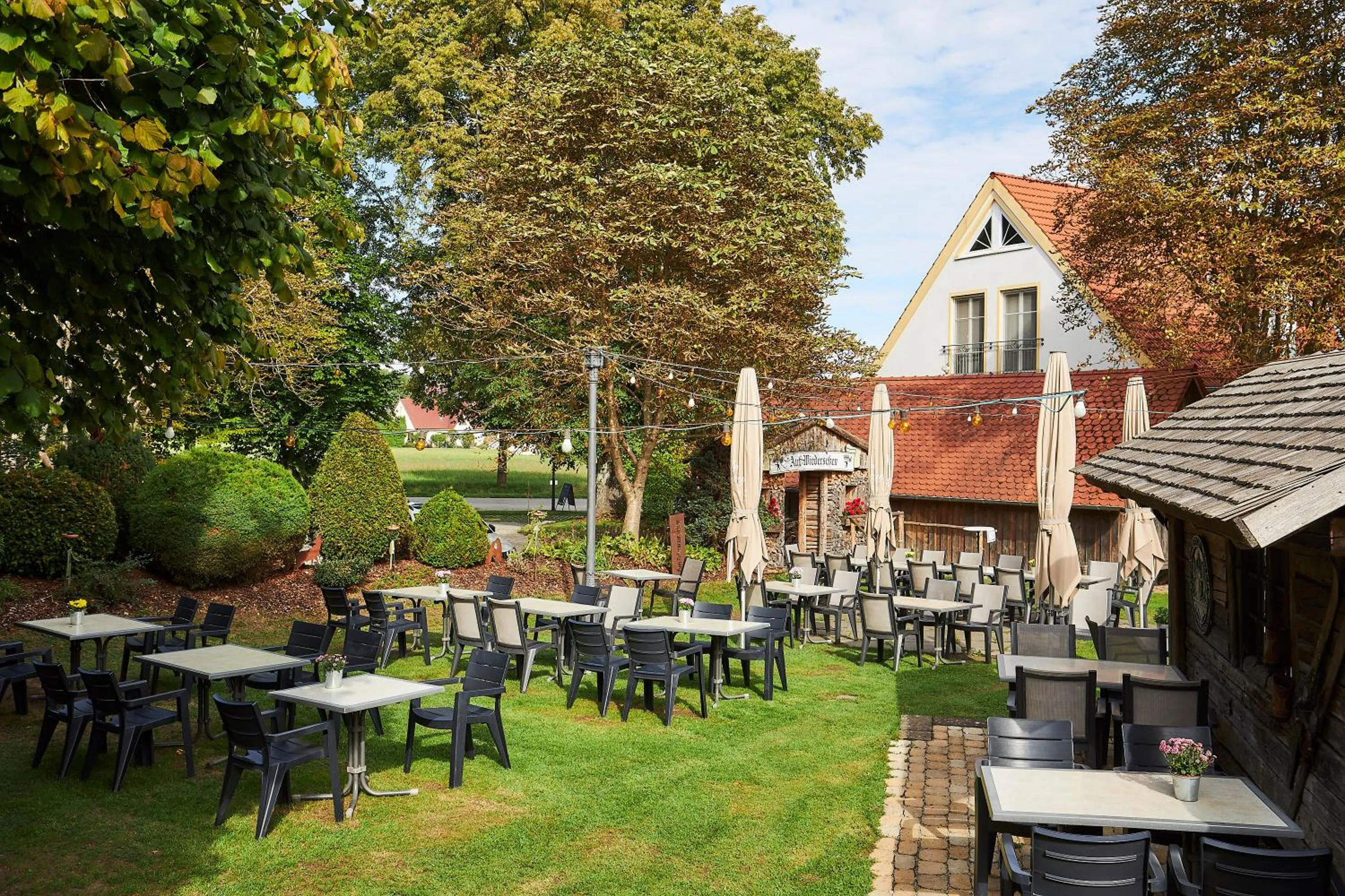 Restaurant/places to eat in Flair Hotel Zum Schwarzen Reiter