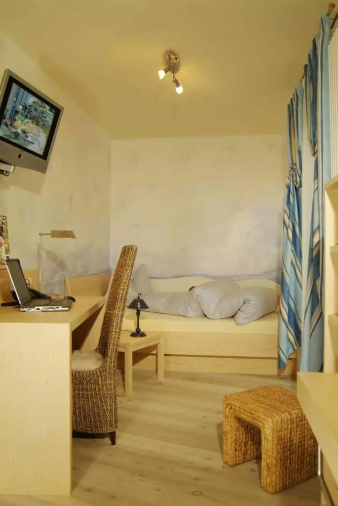 Bed in Flair Hotel Zum Schwarzen Reiter