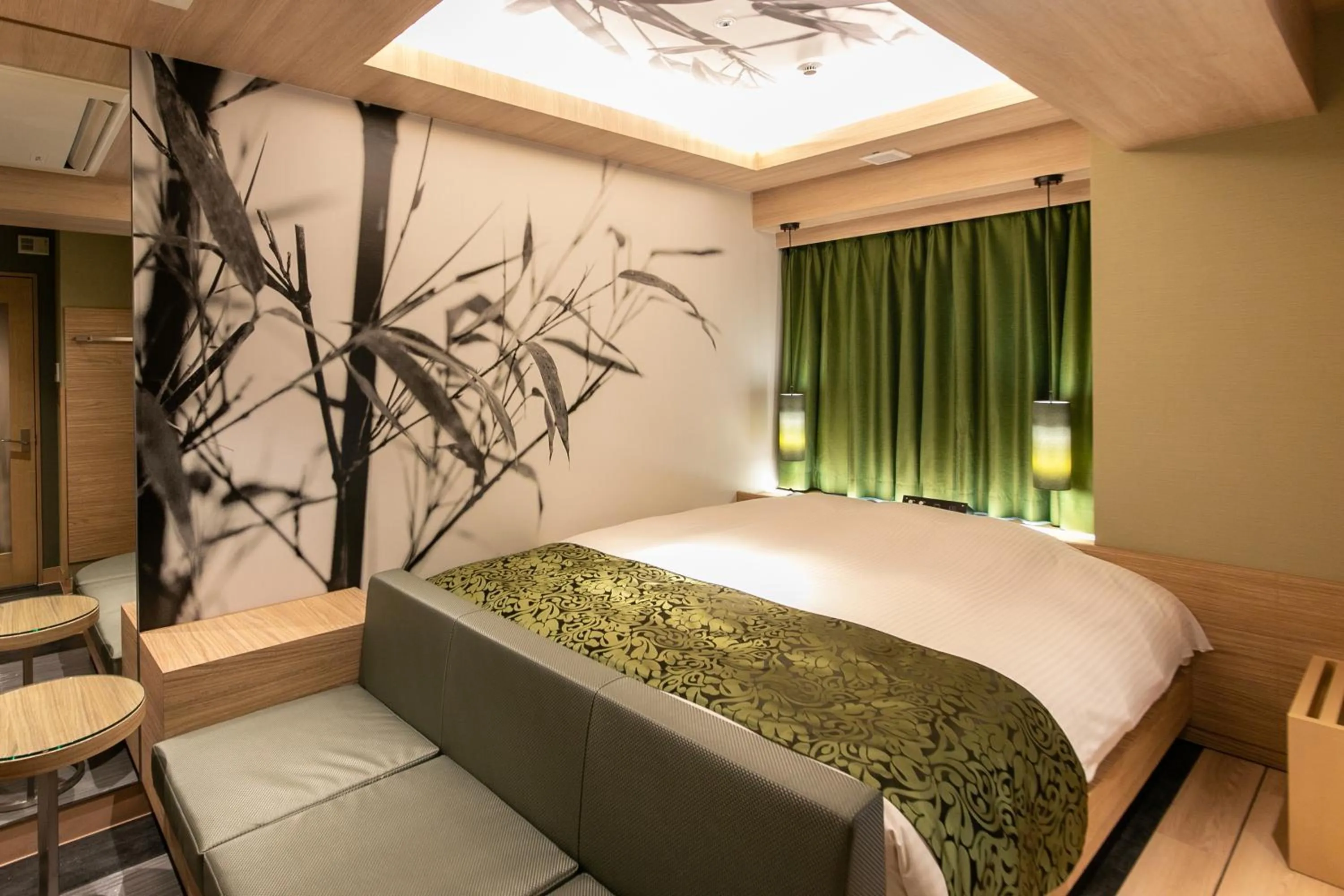 Bed in Hotel Karuta Akasaka -Adult only-