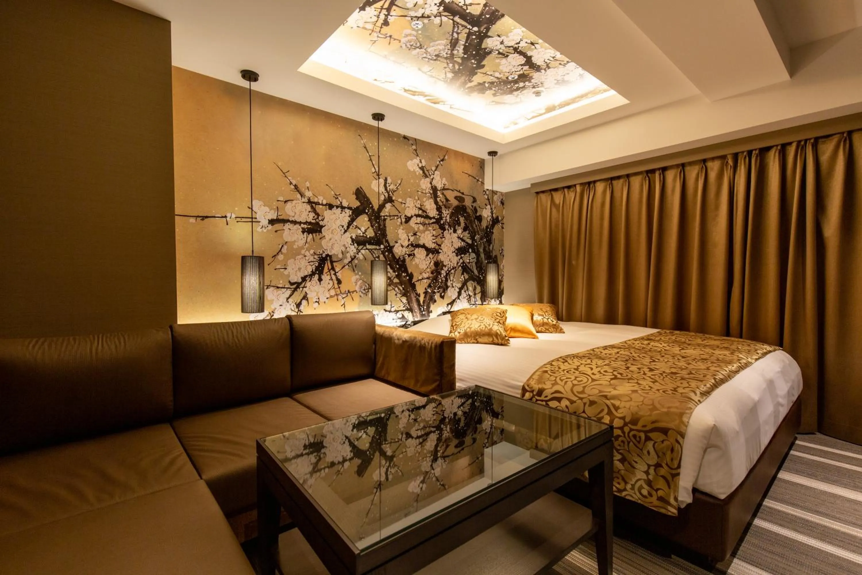 Photo of the whole room, Bed in Hotel Karuta Akasaka -Adult only-