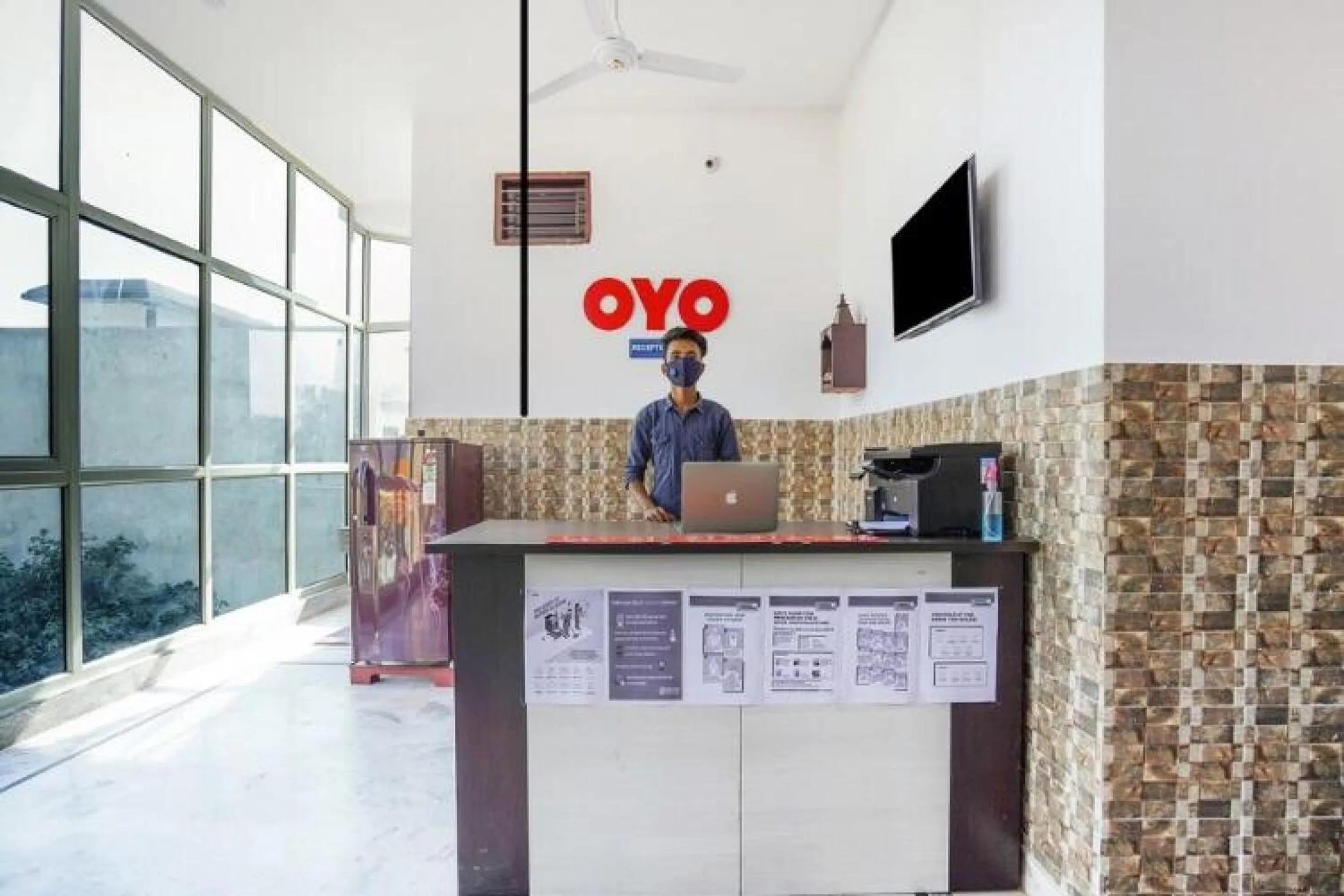 Lobby or reception in SPOT ON Hotel Abhinandan