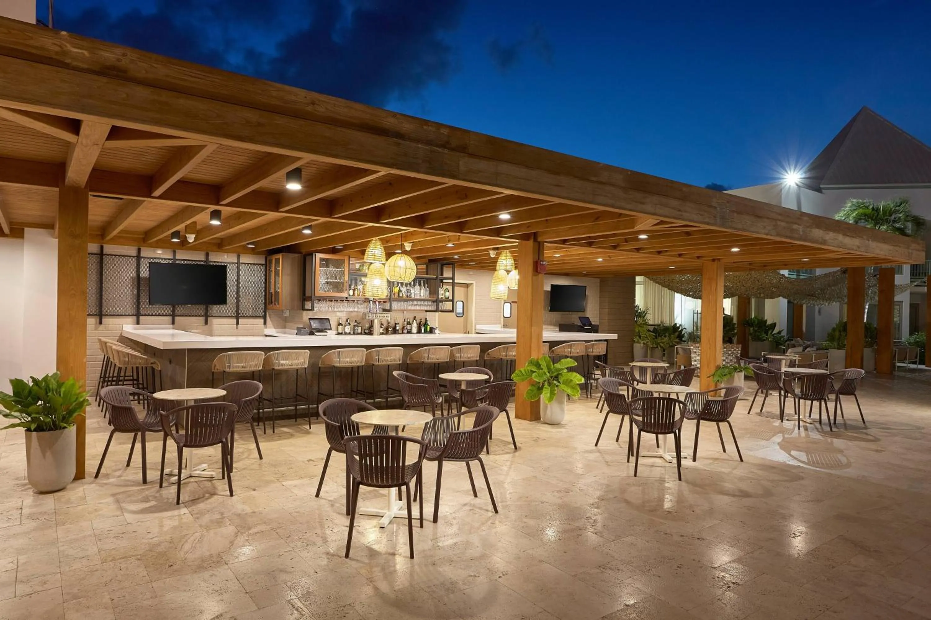 Restaurant/places to eat in Courtyard by Marriott Aruba Resort