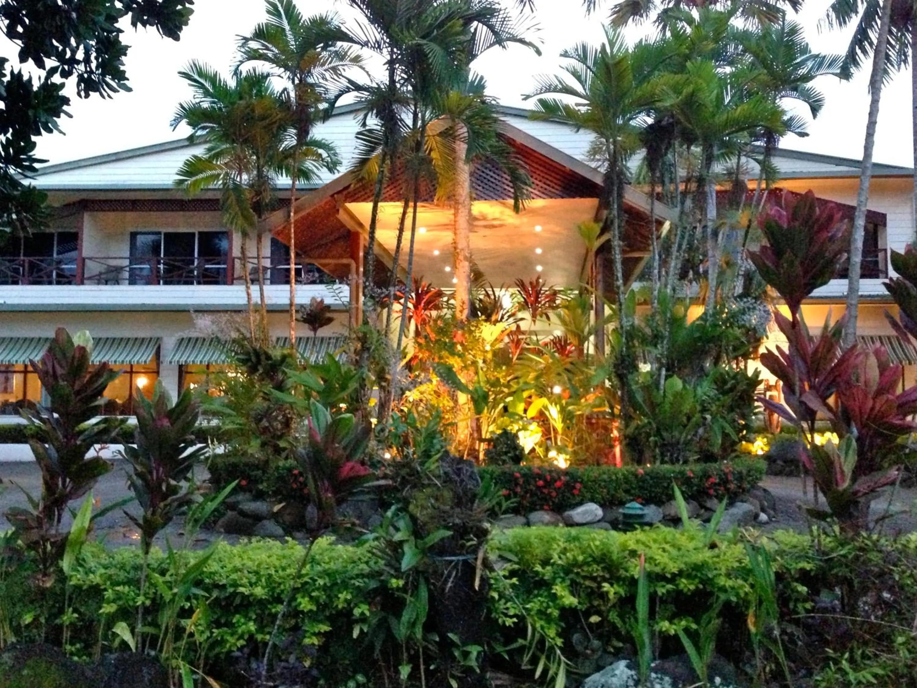 Facade/entrance in Madang Resort