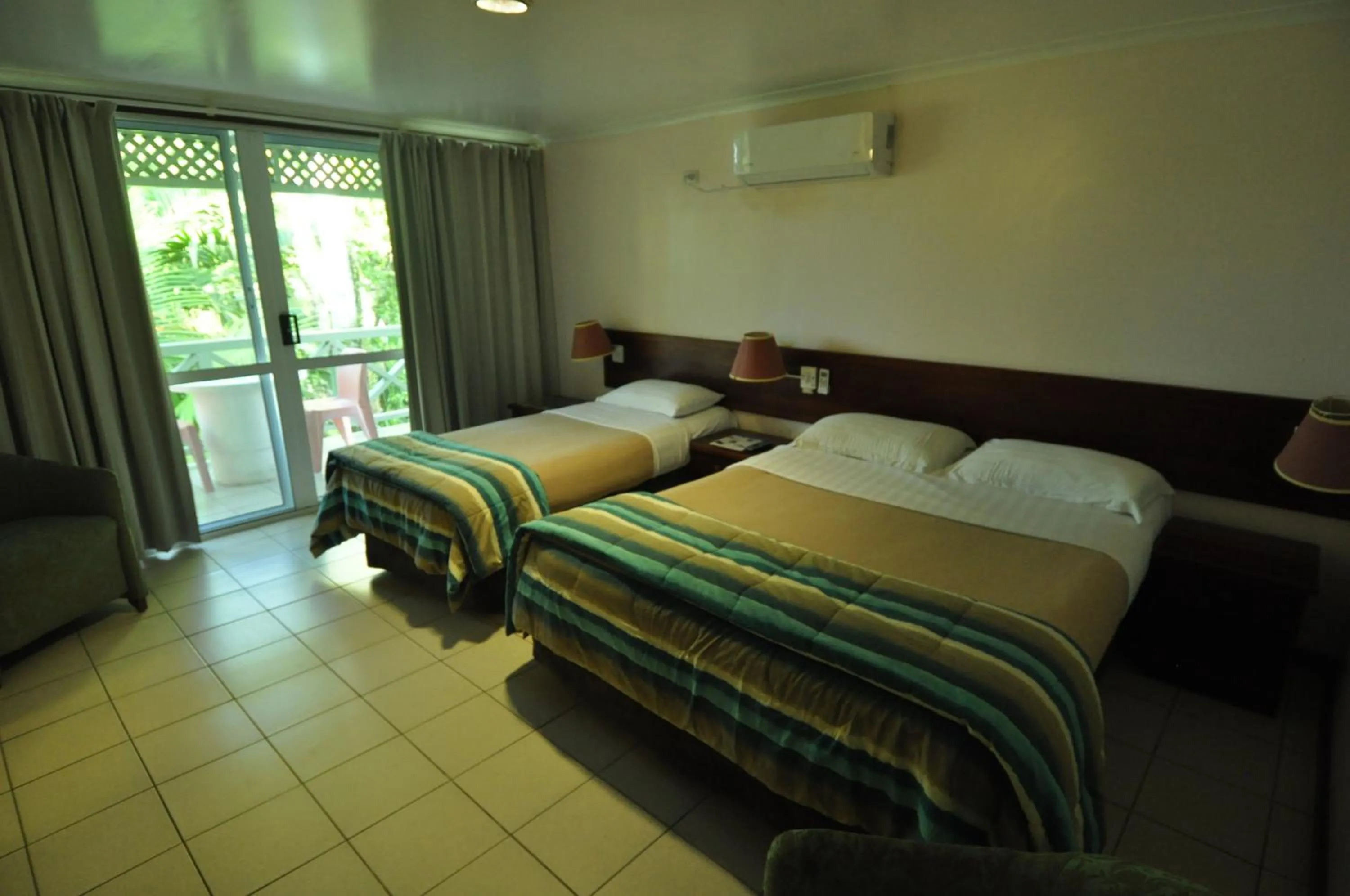 Bedroom, Bed in Madang Resort