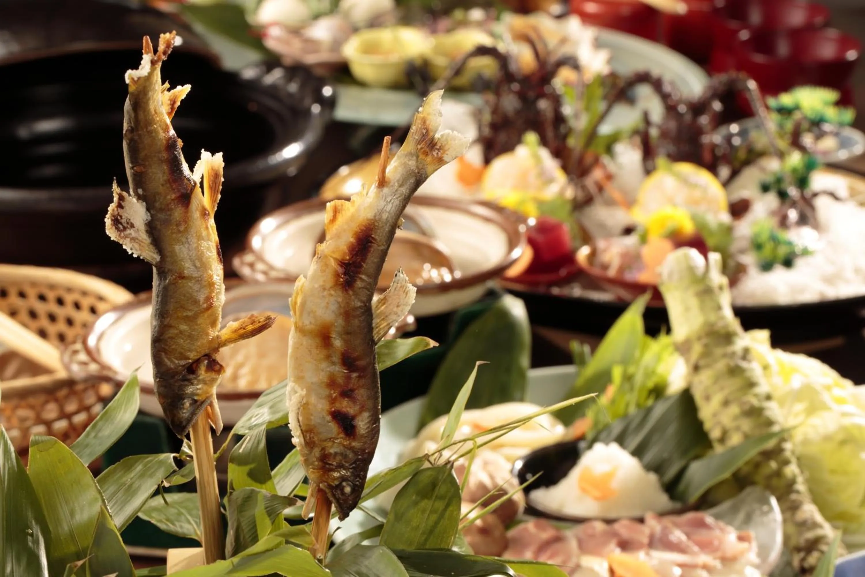 Food close-up in Shirakabe