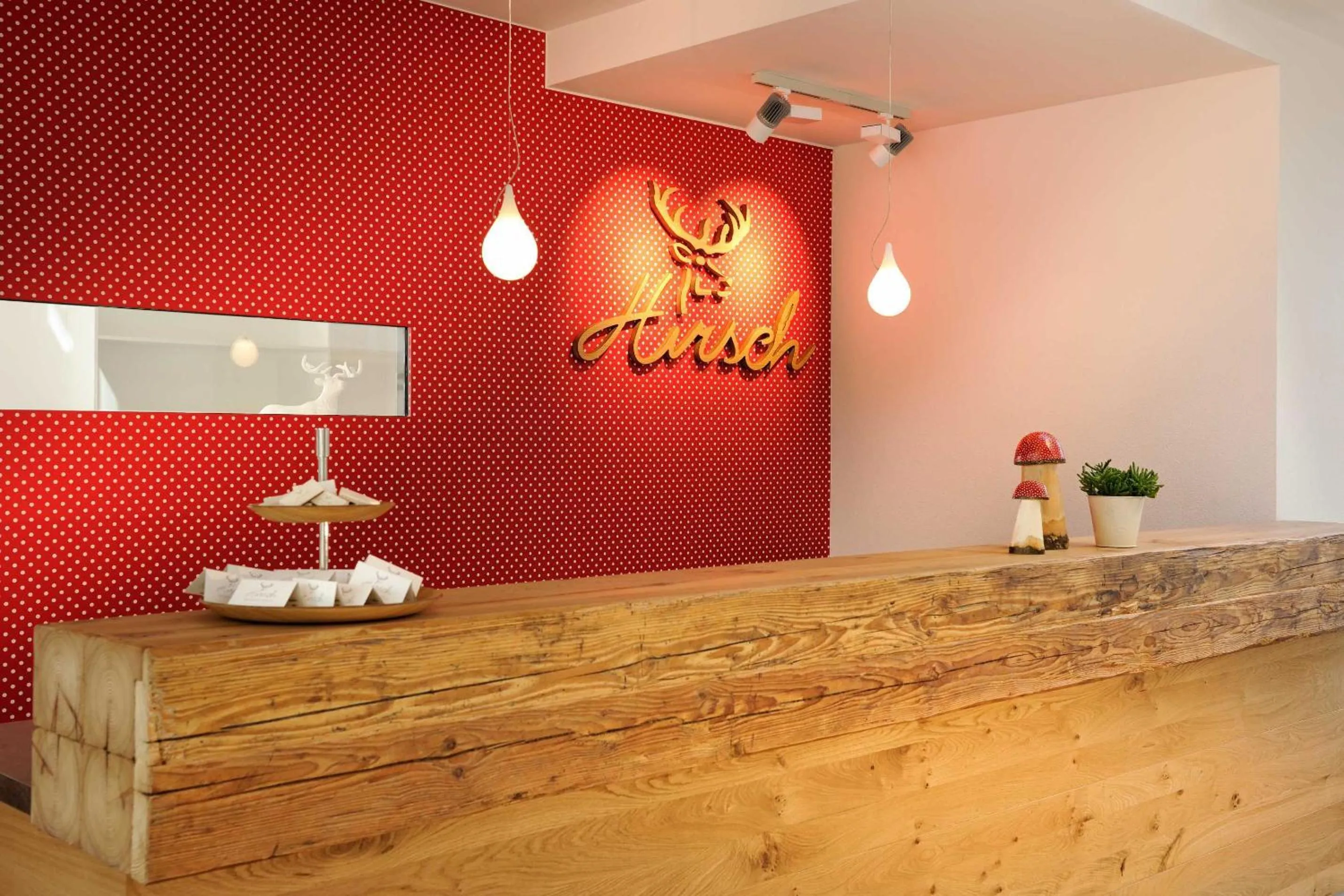 Lobby or reception in Hirsch - Das Ellwanger Landhotel