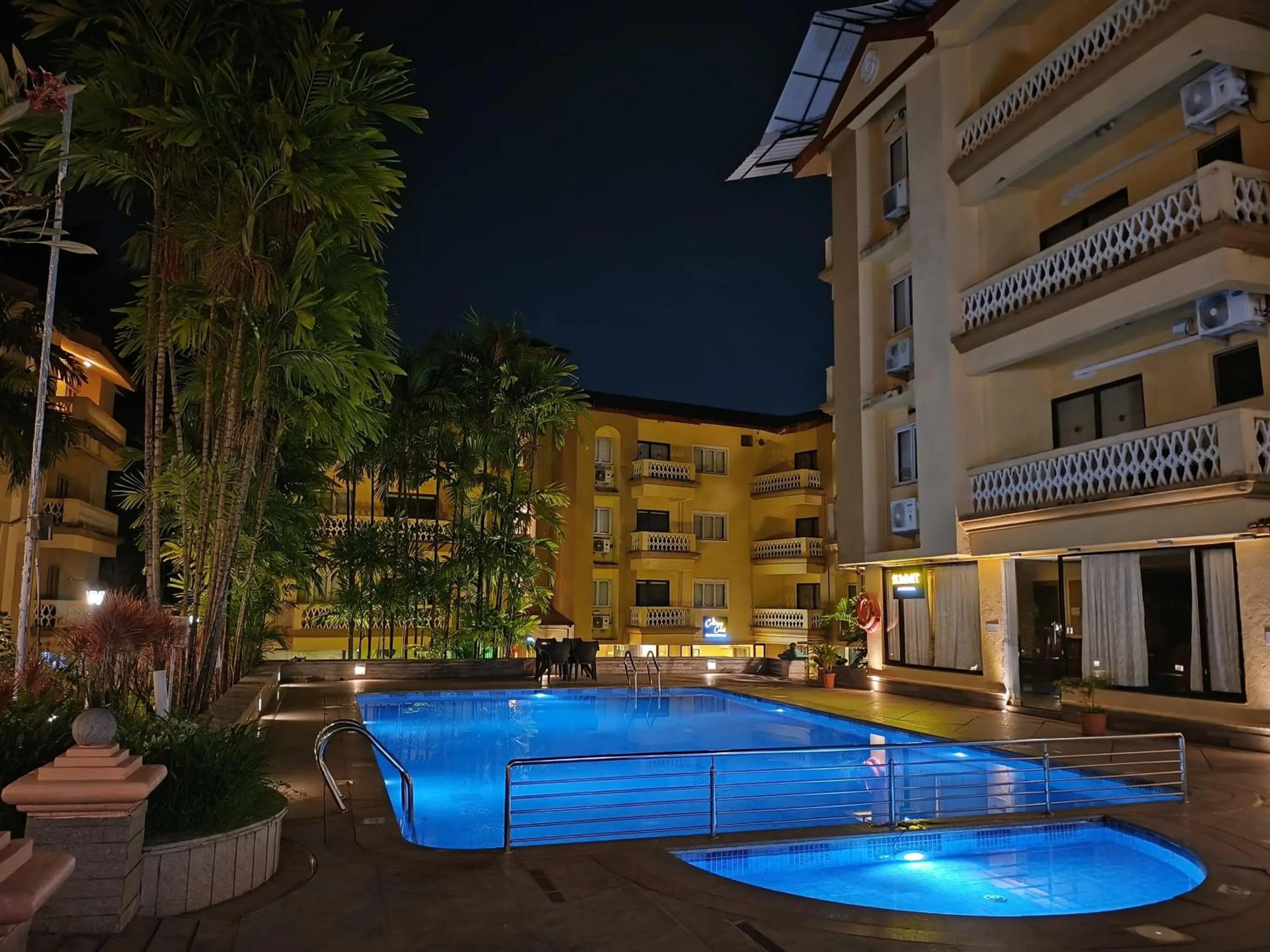 Night in Golden Landmark Green Valley Beach Resort