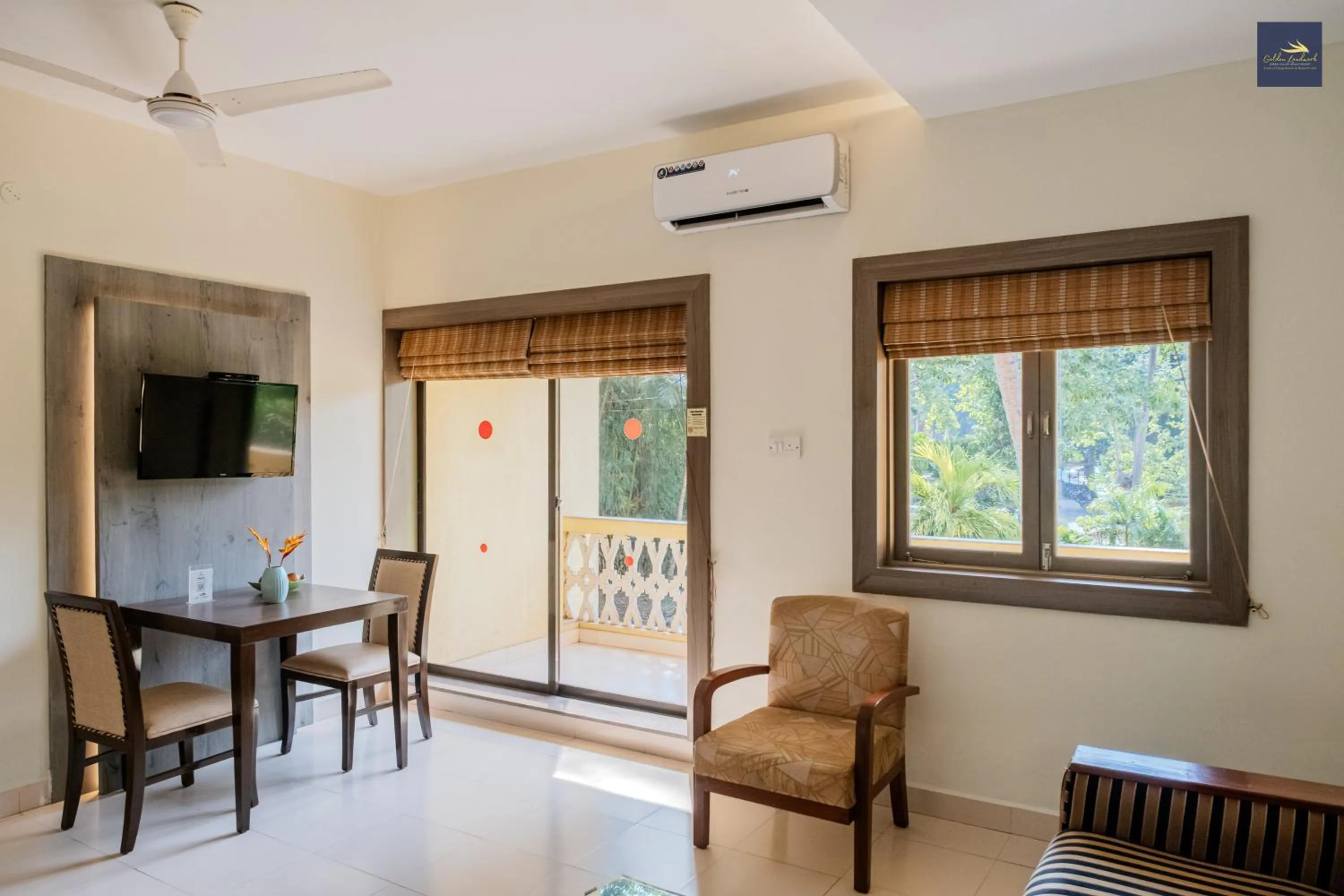 Living room in Golden Landmark Green Valley Beach Resort