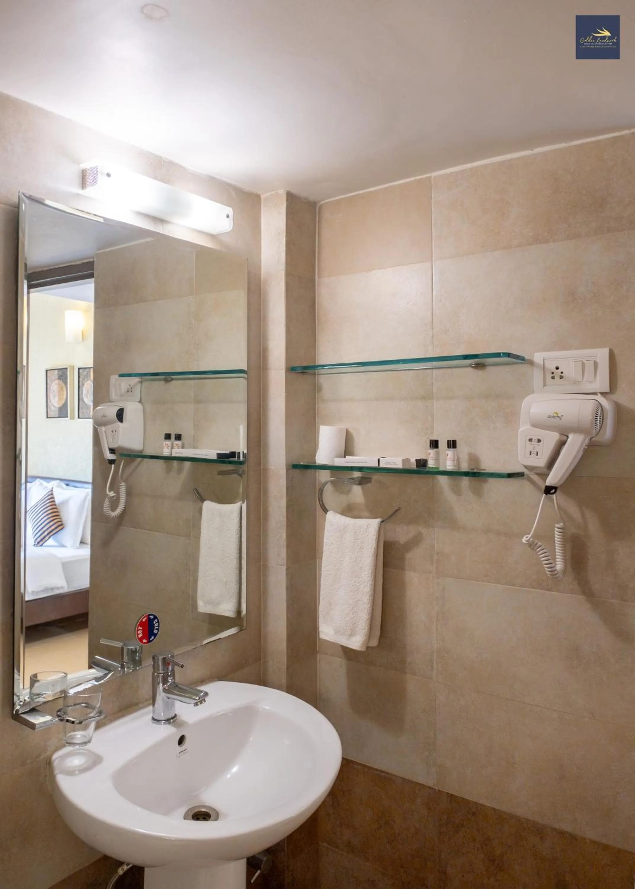 Bathroom in Golden Landmark Green Valley Beach Resort