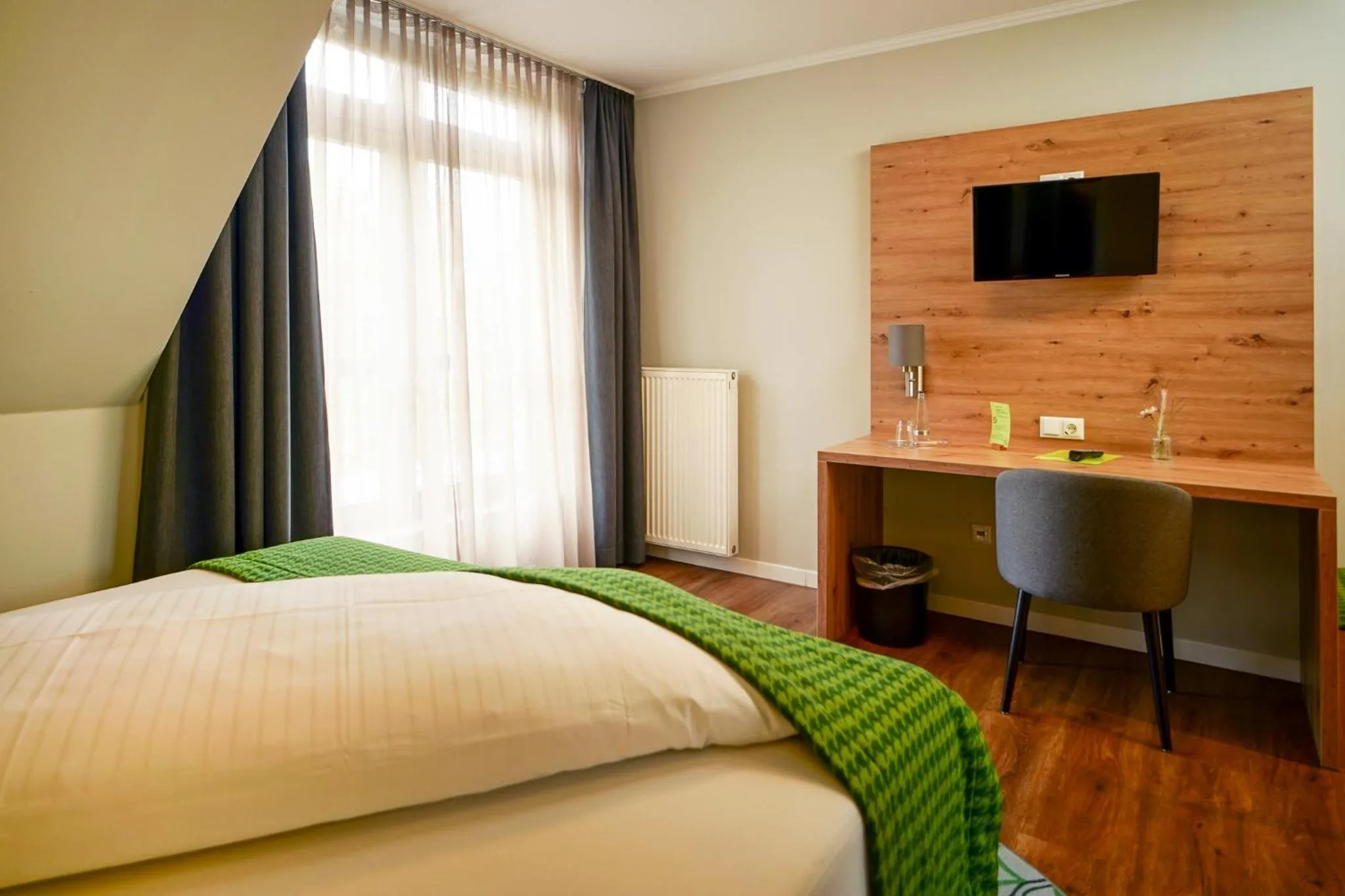 Photo of the whole room, Bed in Hotel Lindenhof