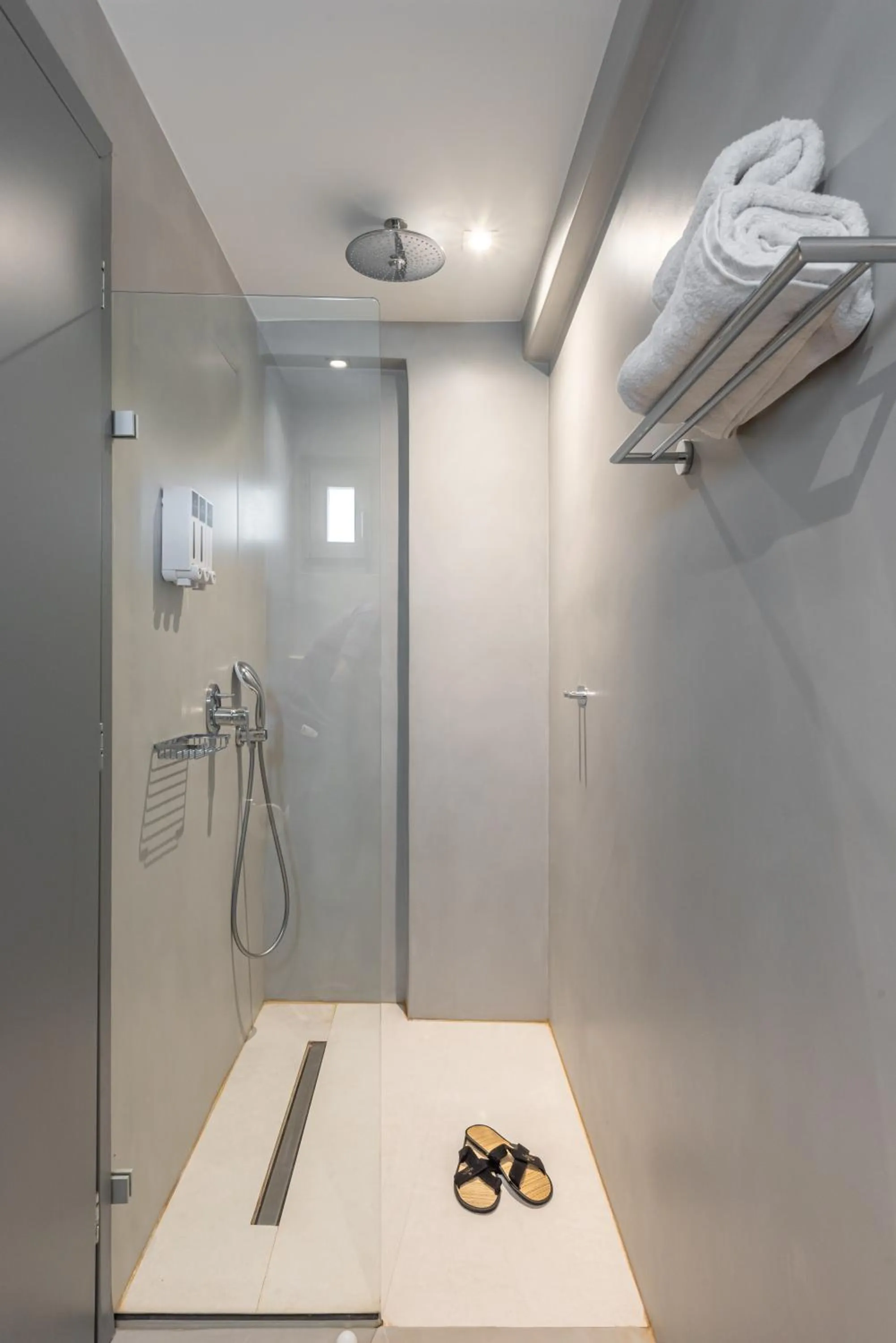 Shower in Paros Cape Suites