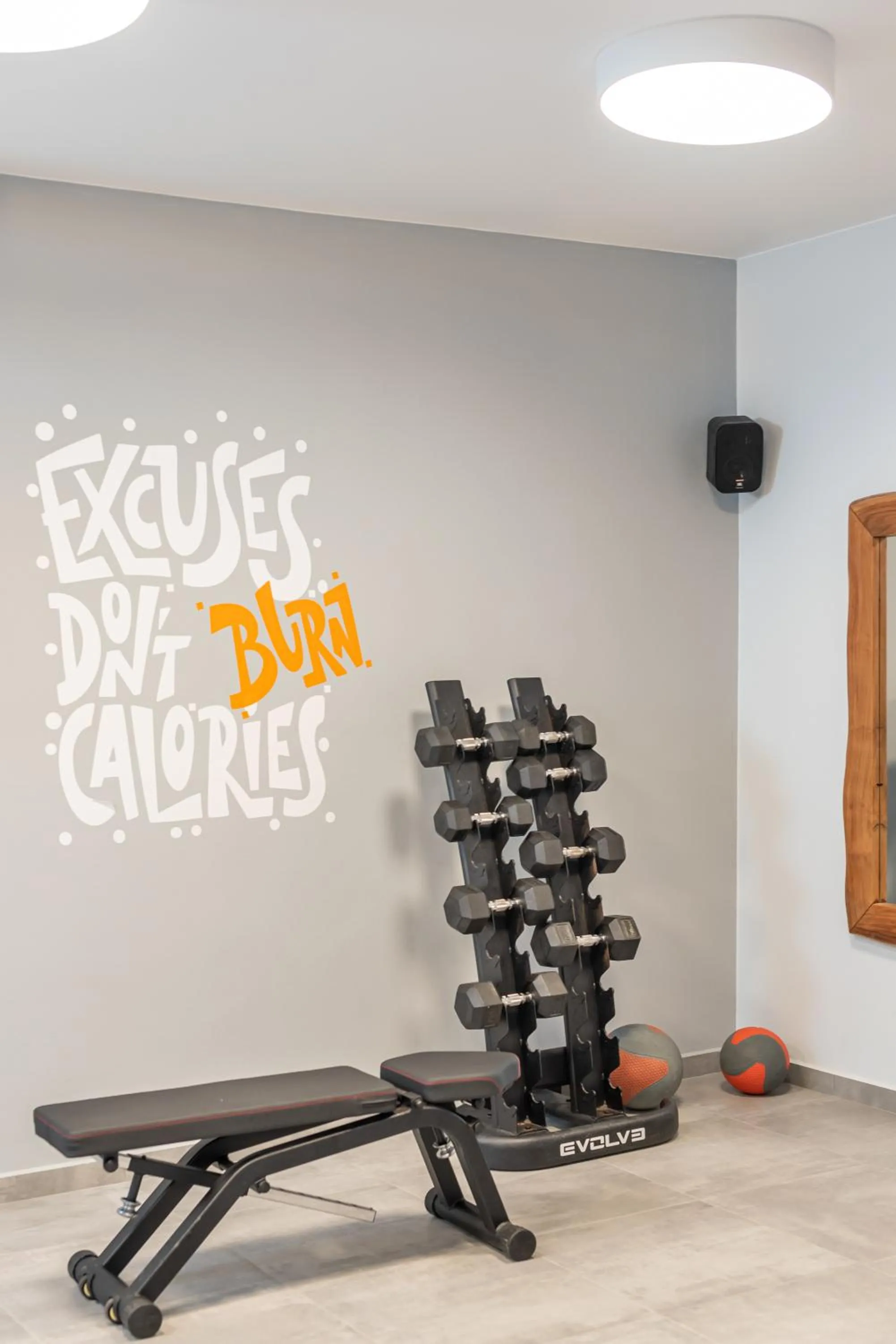 Fitness centre/facilities in Paros Cape Suites