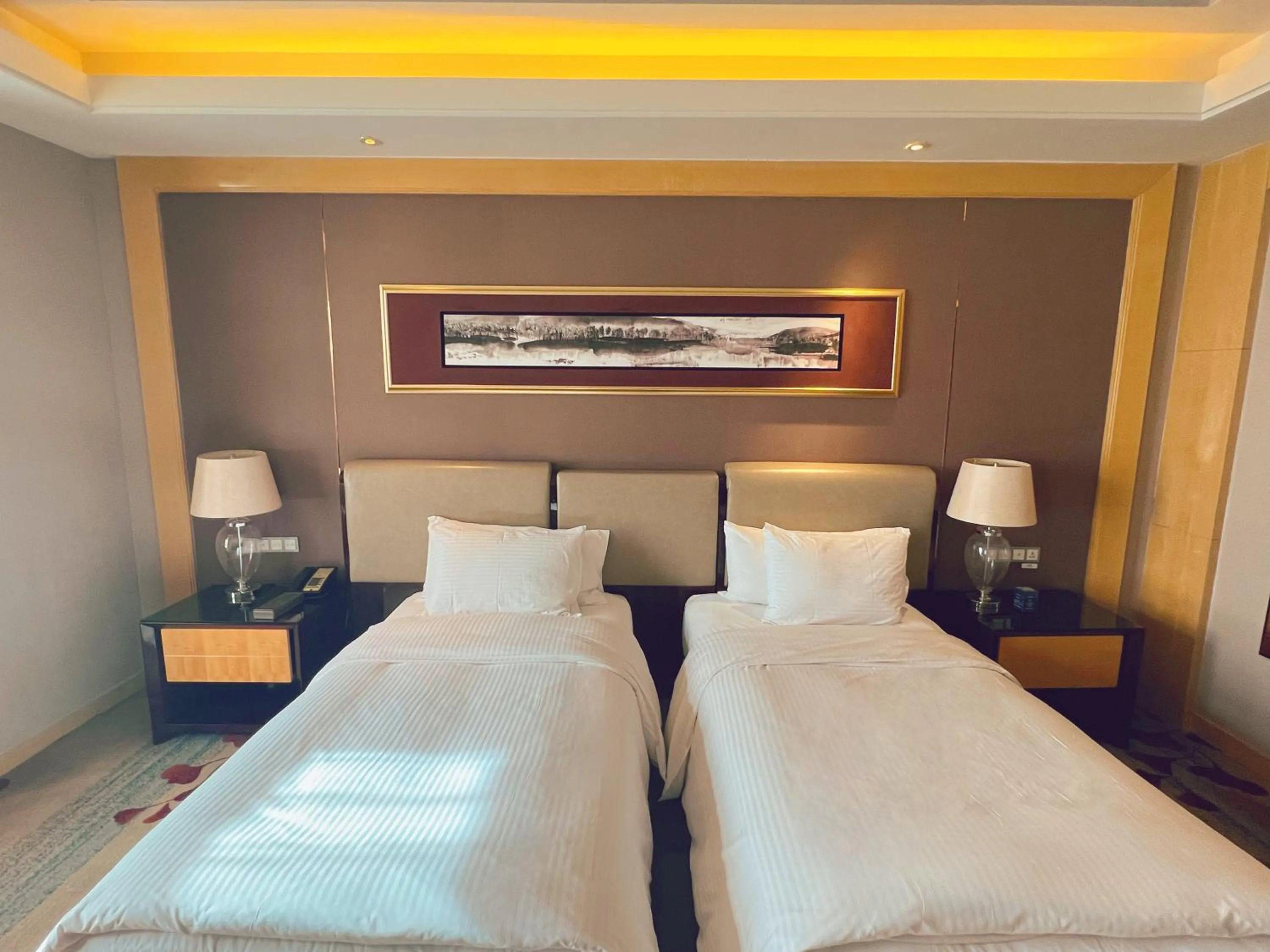 Bed in Wanda Realm Dandong