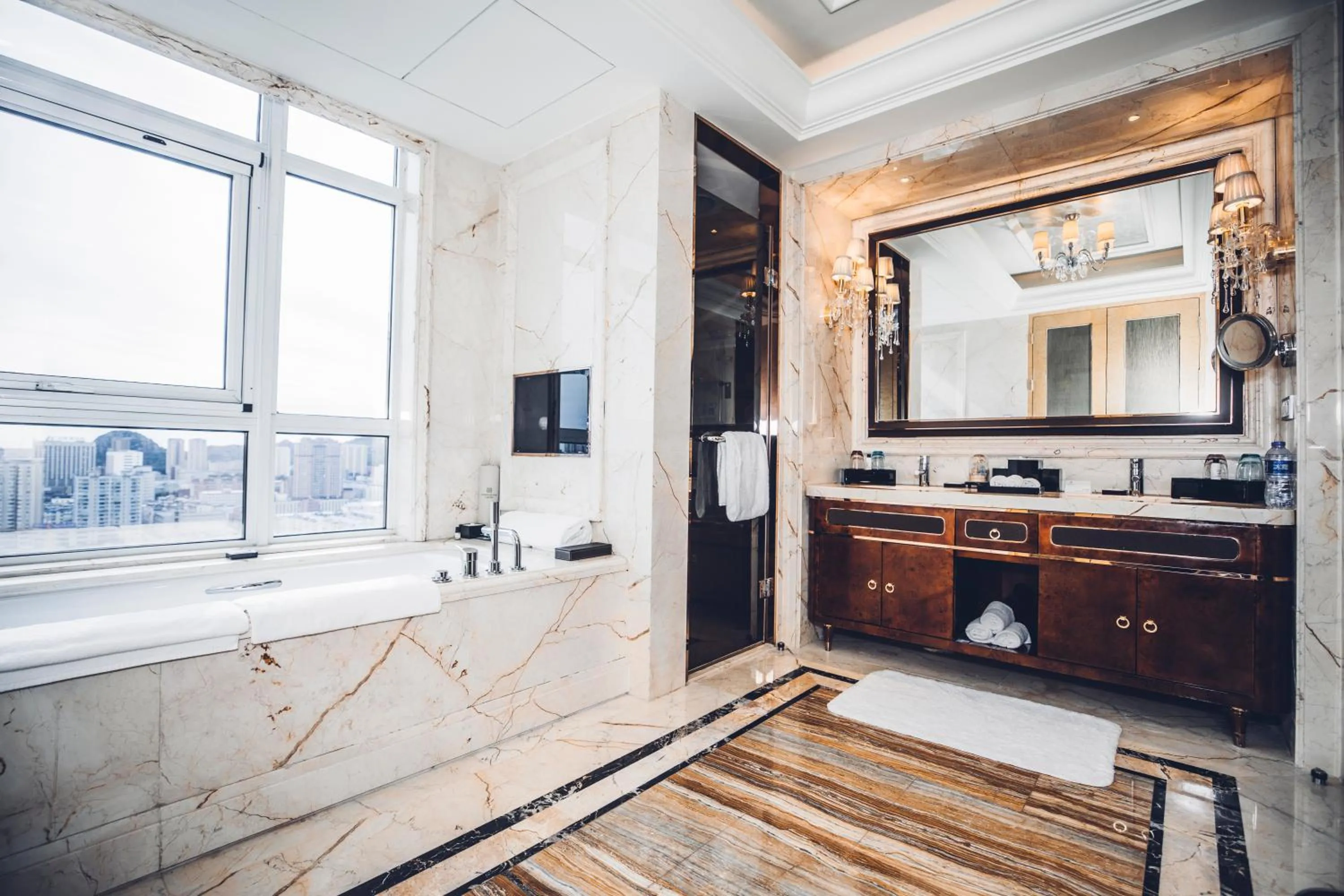 Bathroom in Wanda Realm Dandong