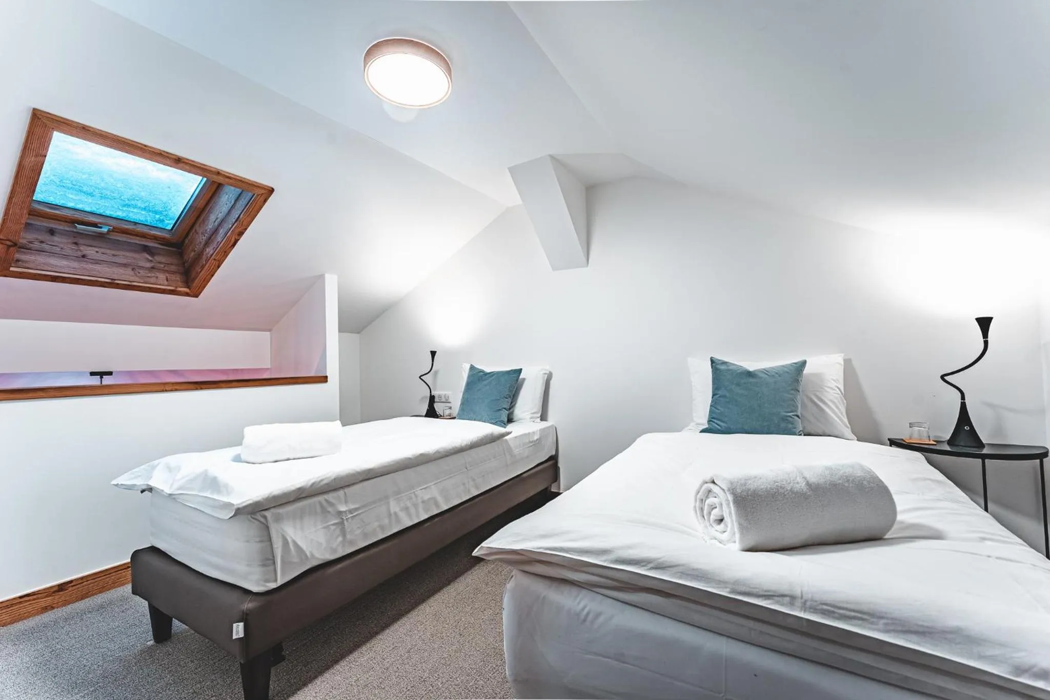 Bedroom, Bed in Hotel Du Lac