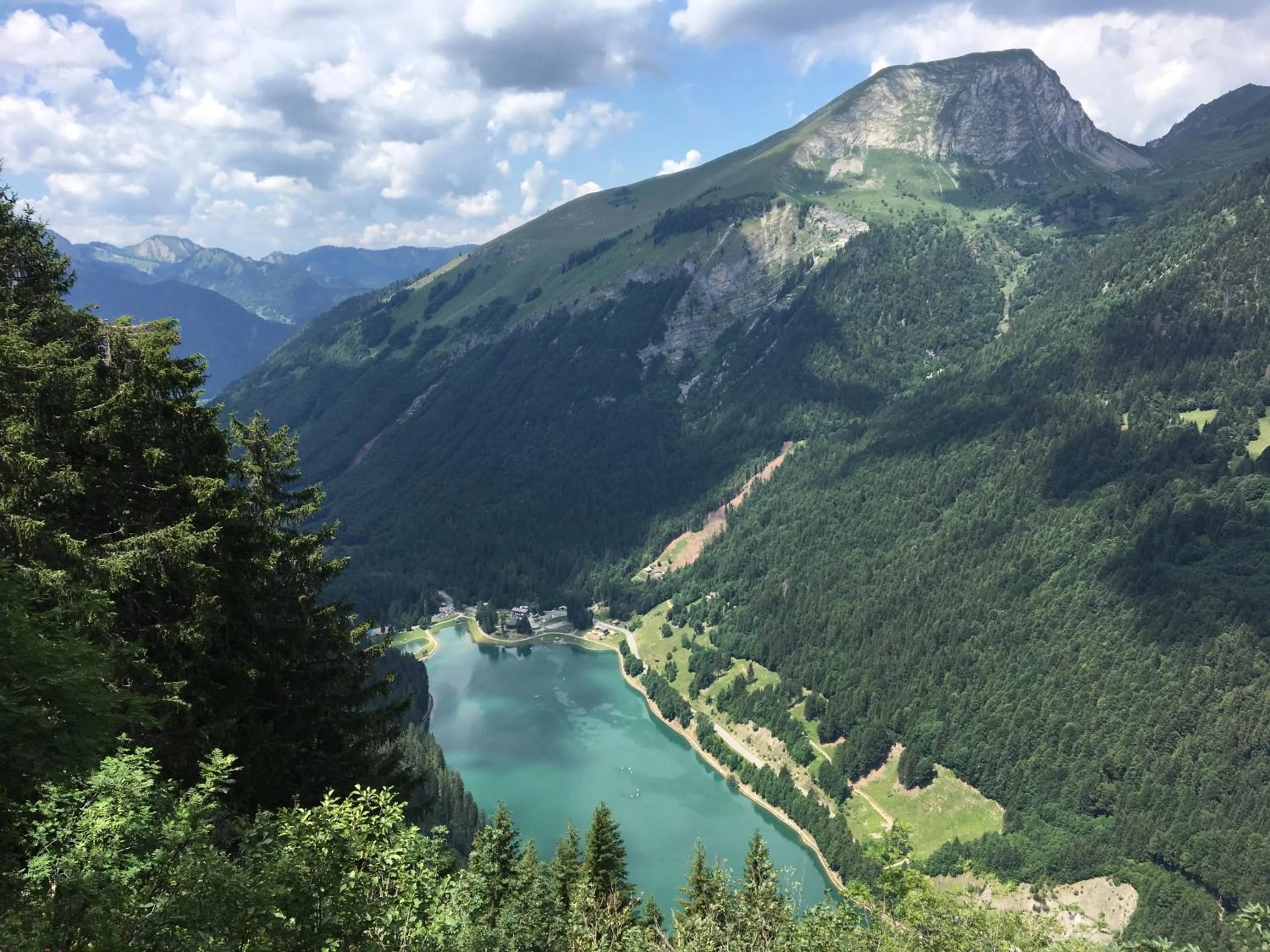 Bird's eye view in Hotel Du Lac