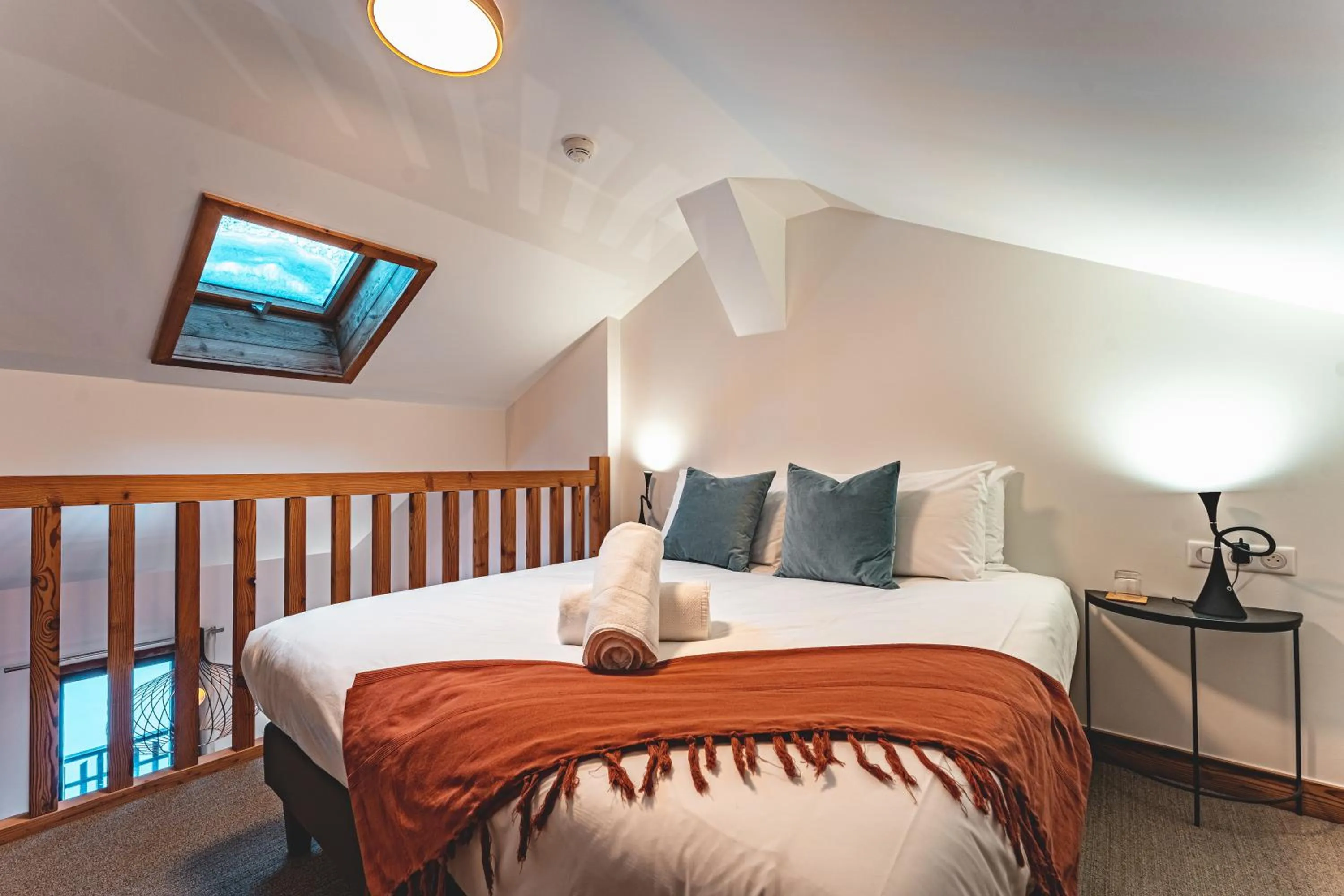 Bedroom, Bed in Hotel Du Lac