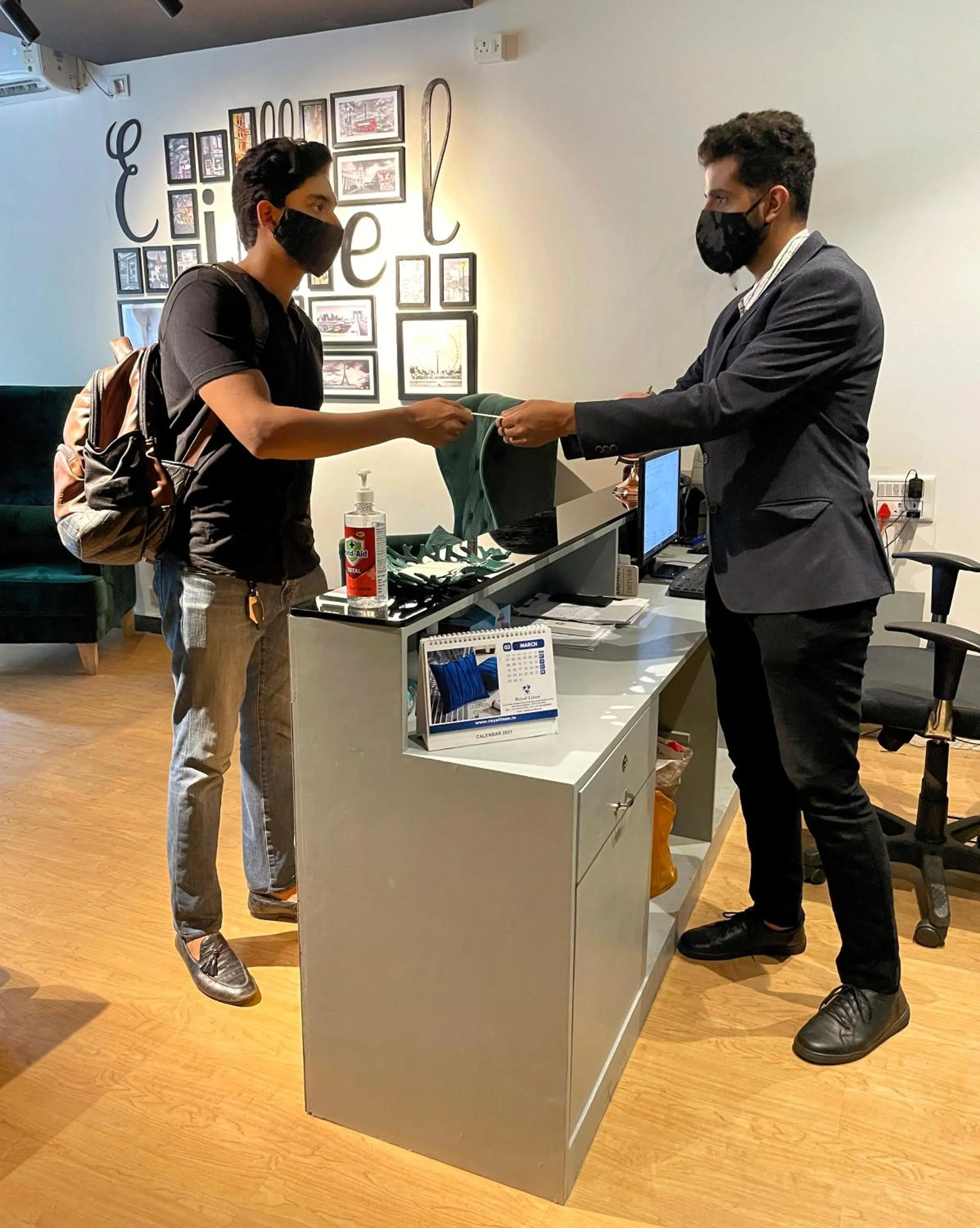 Lobby or reception in Eiffel Suites - Kammanahalli