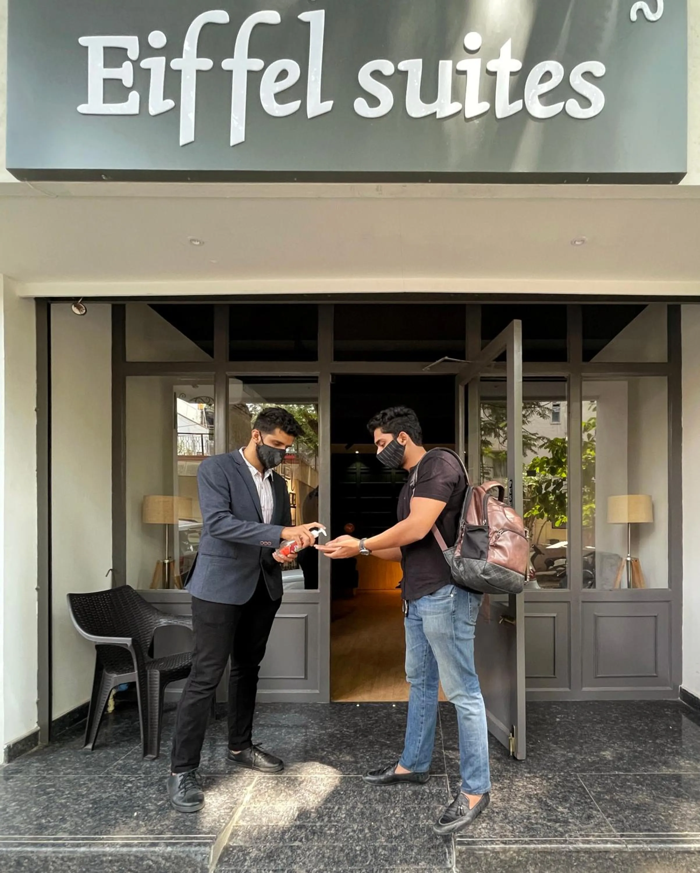 Facade/entrance in Eiffel Suites - Kammanahalli