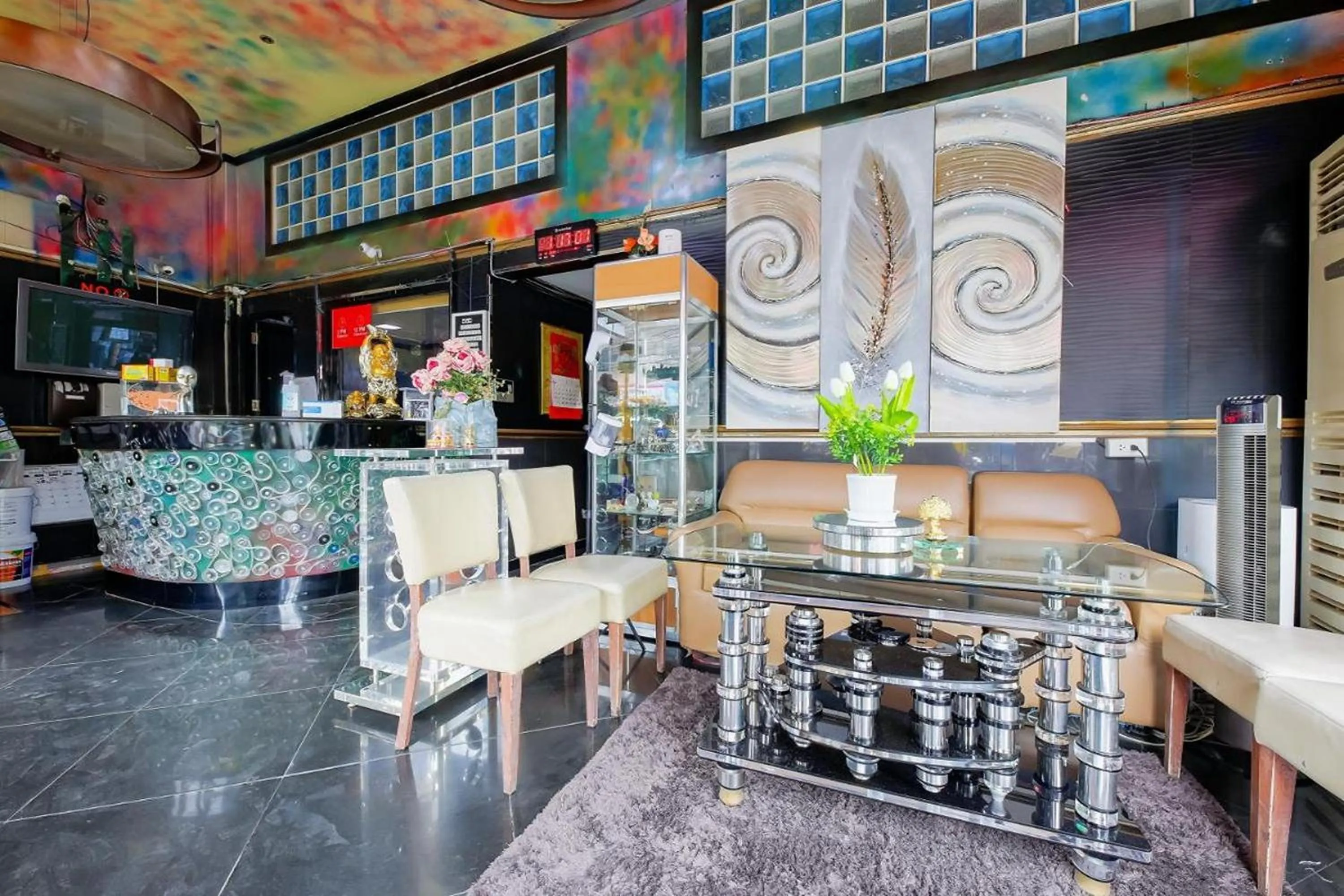 Seating area in Remedios Hotel Manila City Center