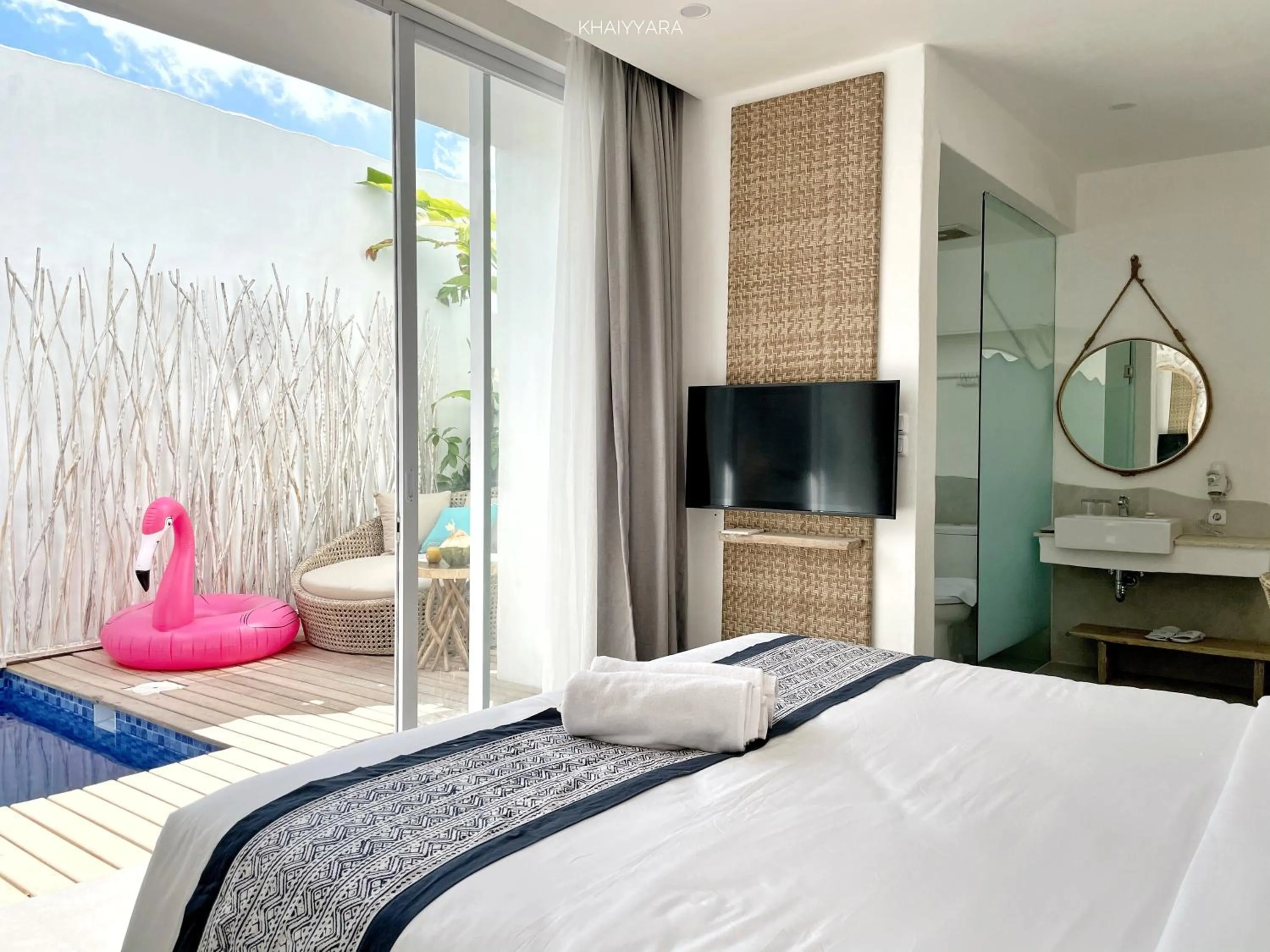 Bed in Khaiyyara Jimbaran Bali